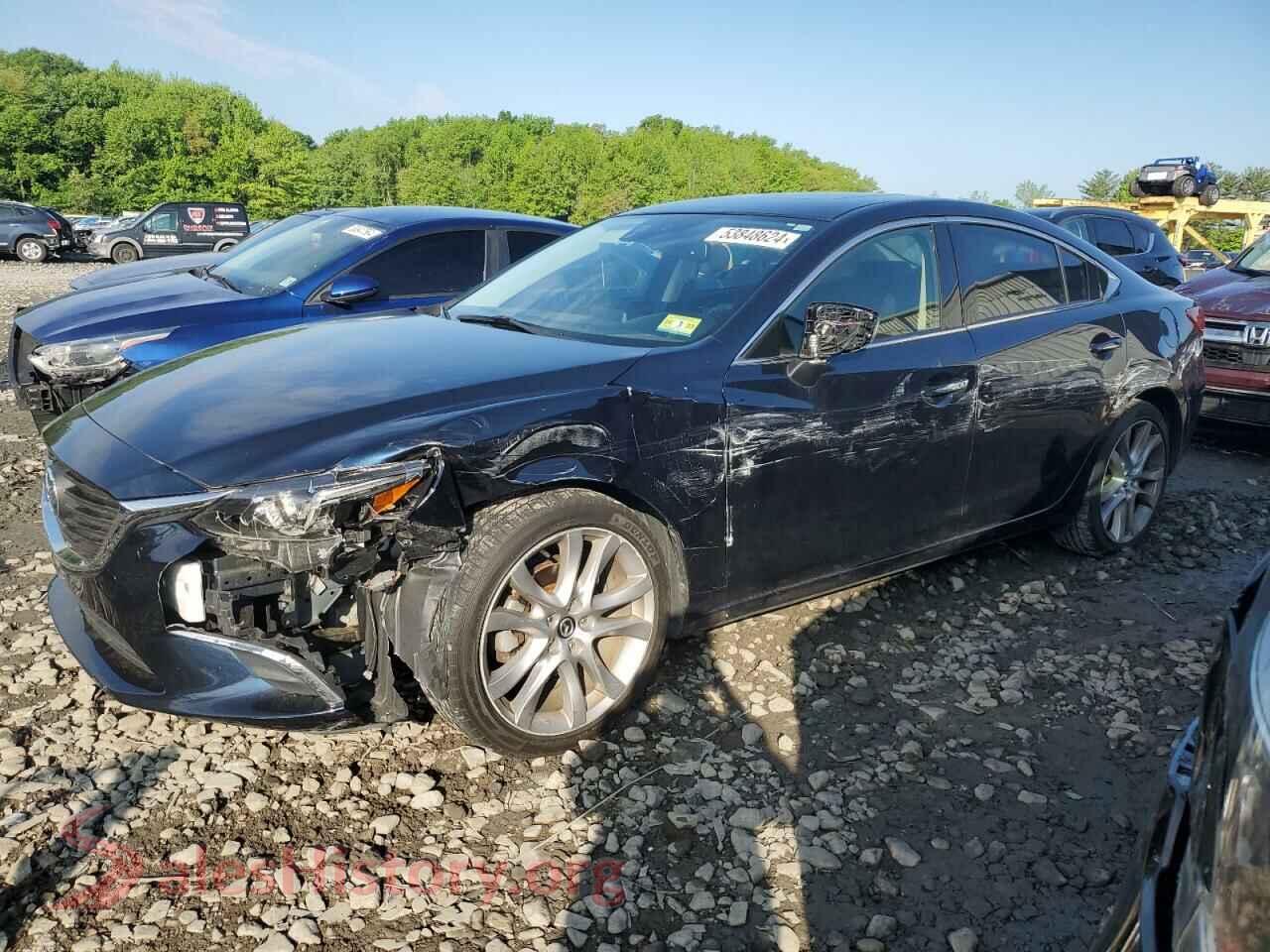 2016 MAZDA 6 — VIN JM1GJ1T58G1482651
