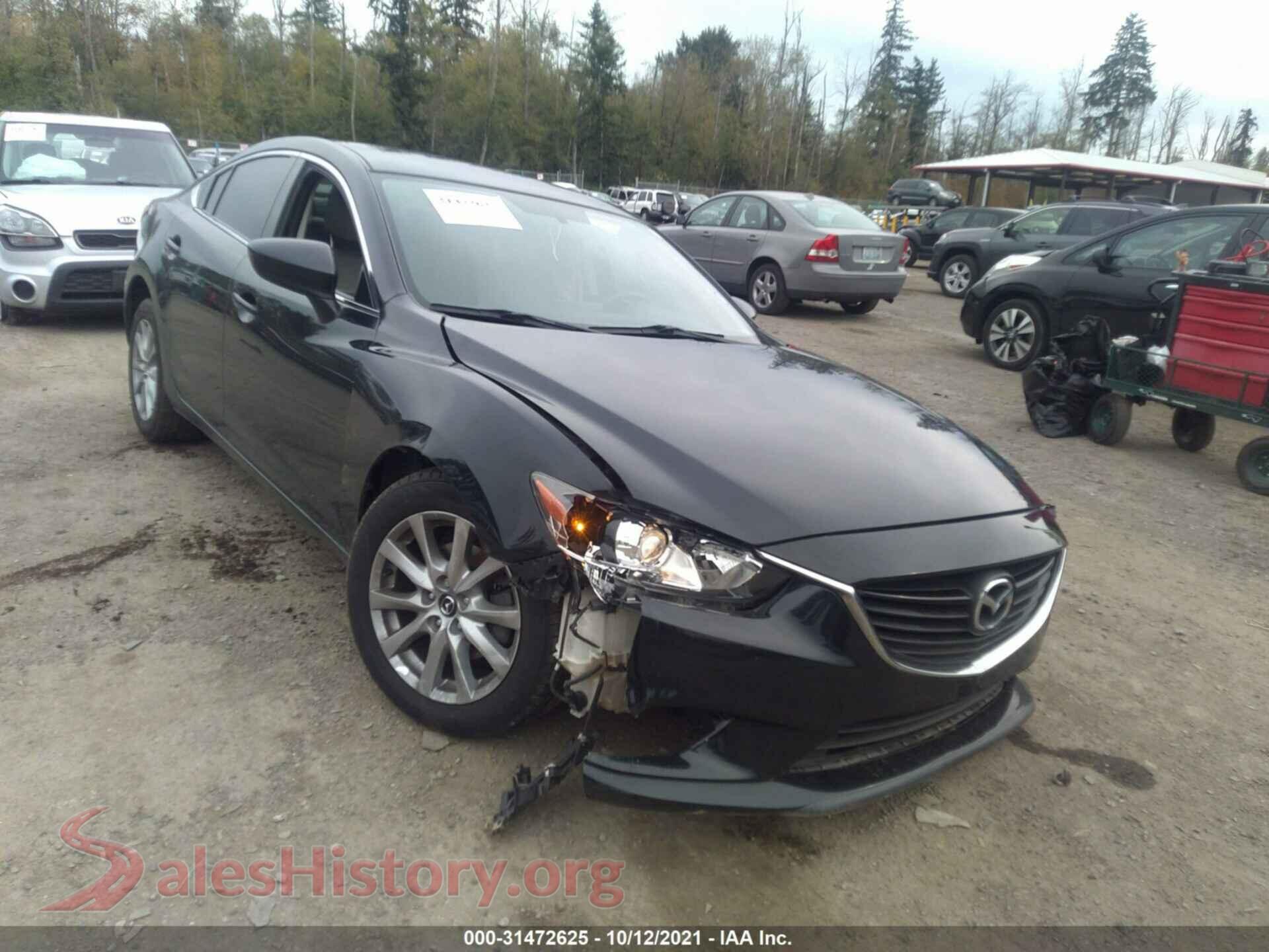 2016 MAZDA MAZDA6 — VIN JM1GJ1U51G1415307