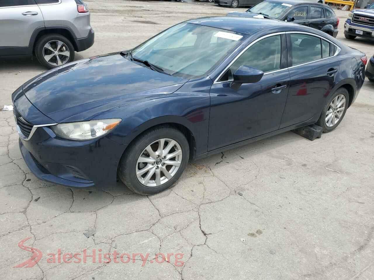 2016 MAZDA 6 — VIN JM1GJ1U53G1461012