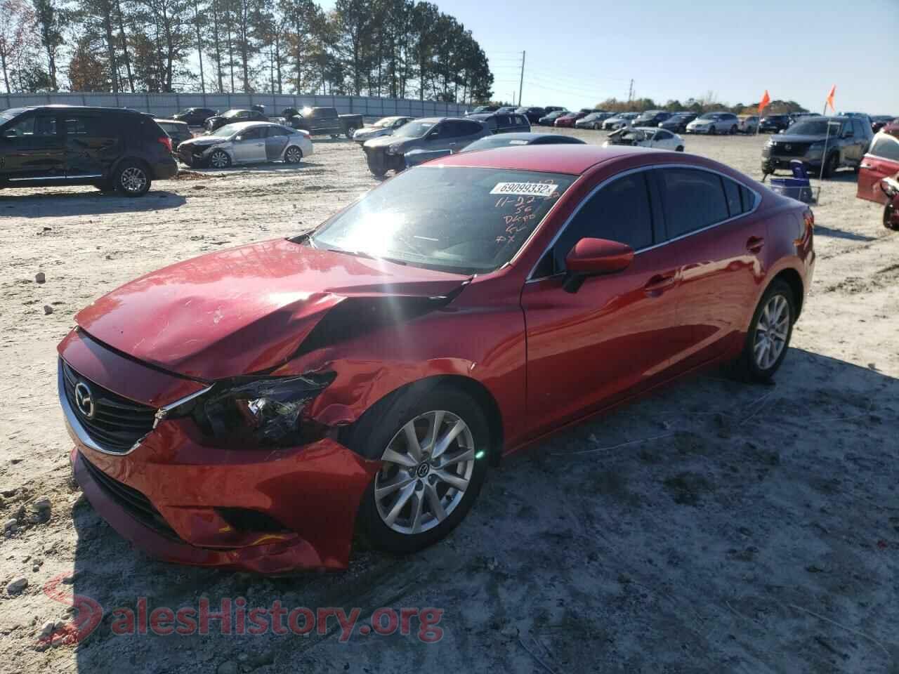 2016 MAZDA 6 — VIN JM1GJ1U5XG1409442