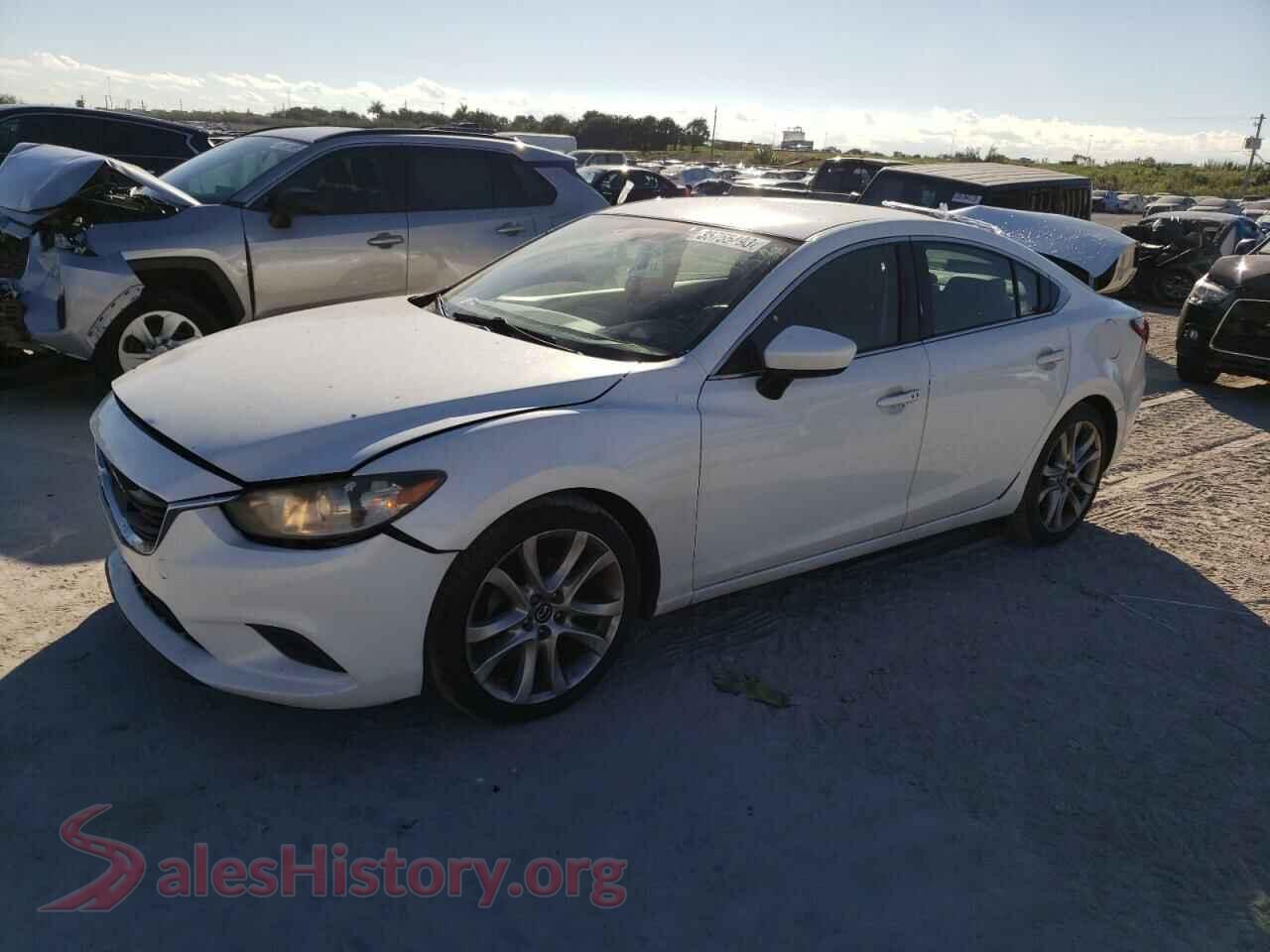 2016 MAZDA 6 — VIN JM1GJ1V50G1464576