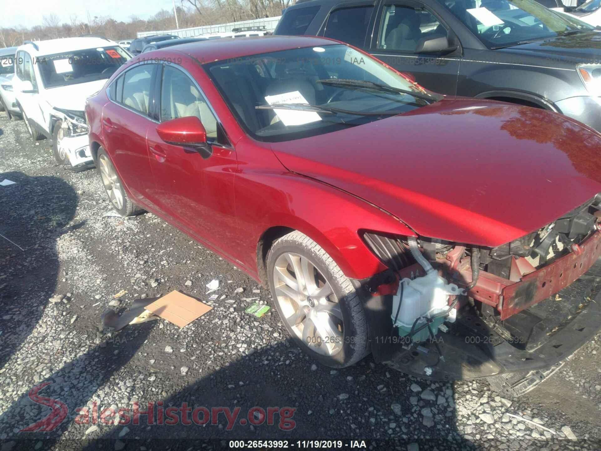 2014 Mazda 6 — VIN JM1GJ1V53E1110743