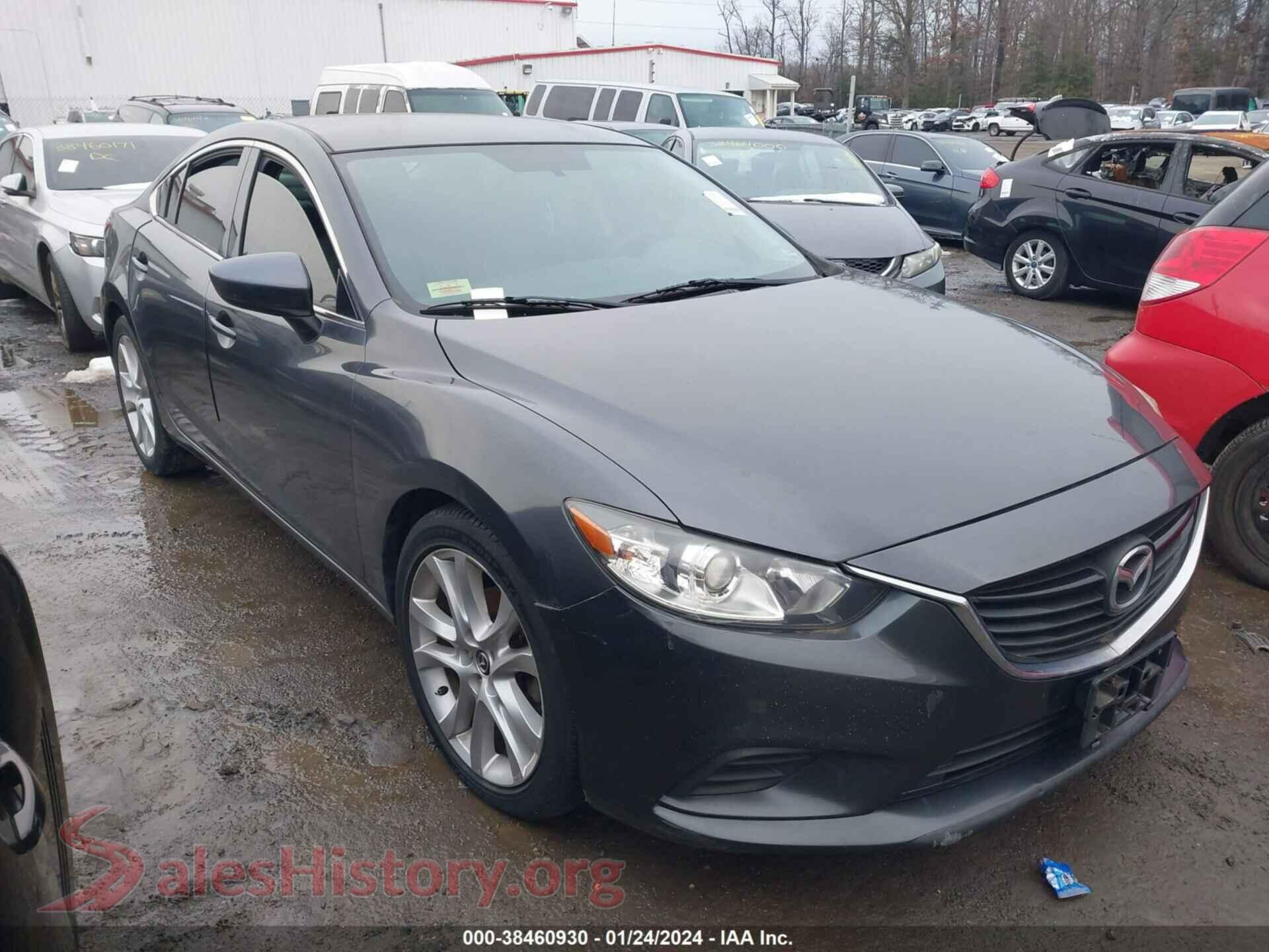 2015 MAZDA 6 — VIN JM1GJ1V55F1221828