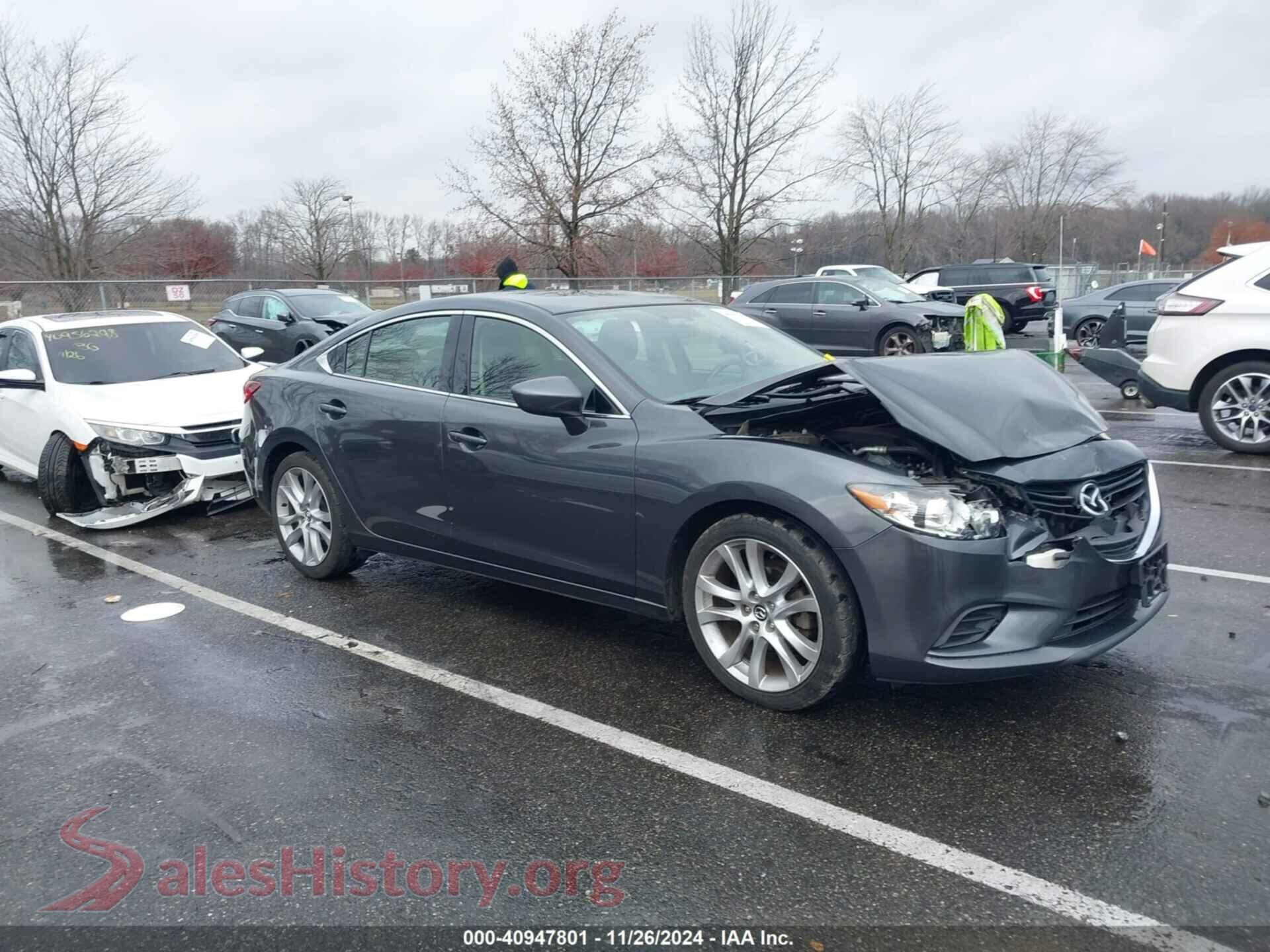 2016 MAZDA MAZDA6 — VIN JM1GJ1V5XG1410315