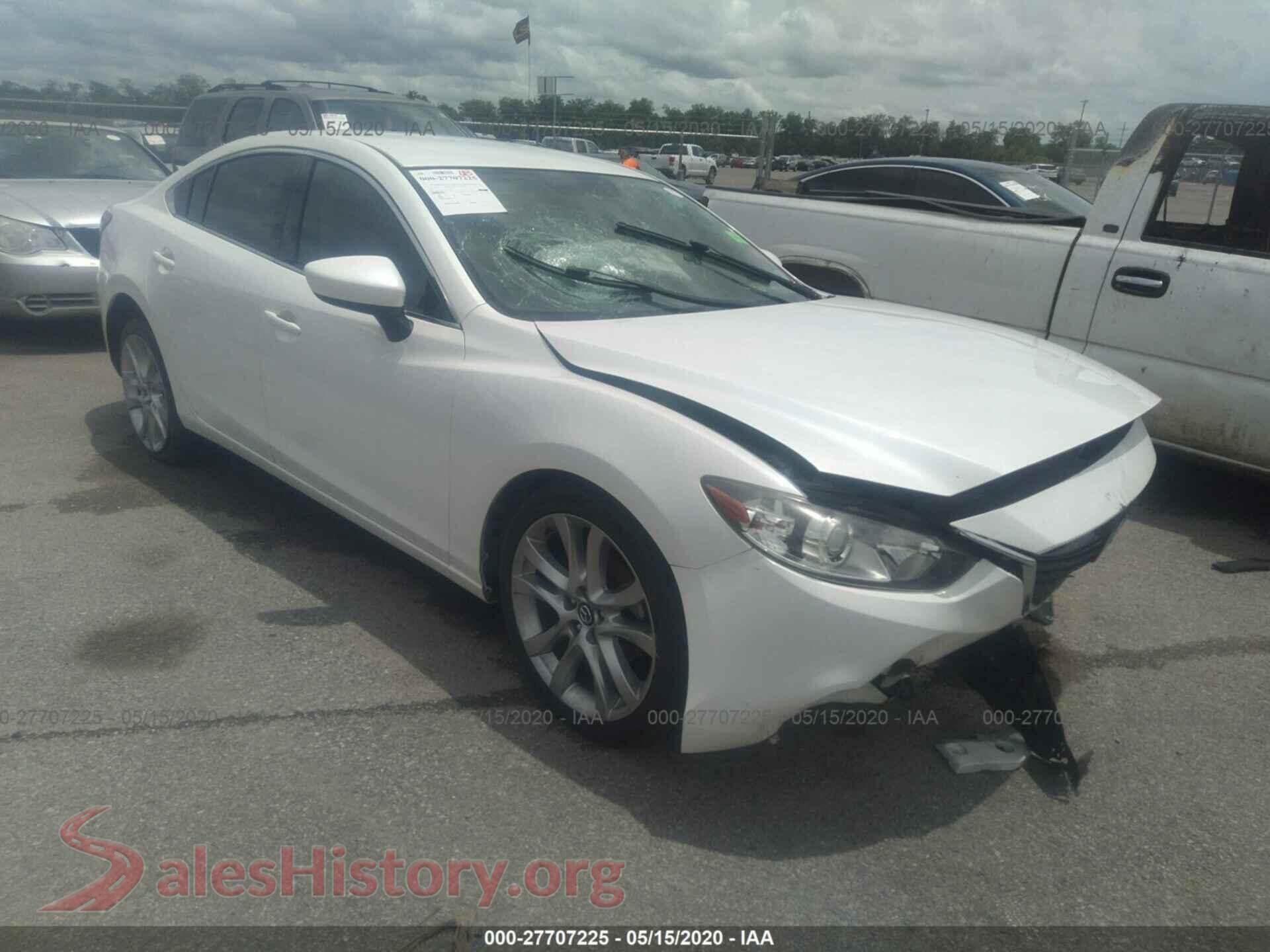 2014 MAZDA 6 — VIN JM1GJ1V64E1135806
