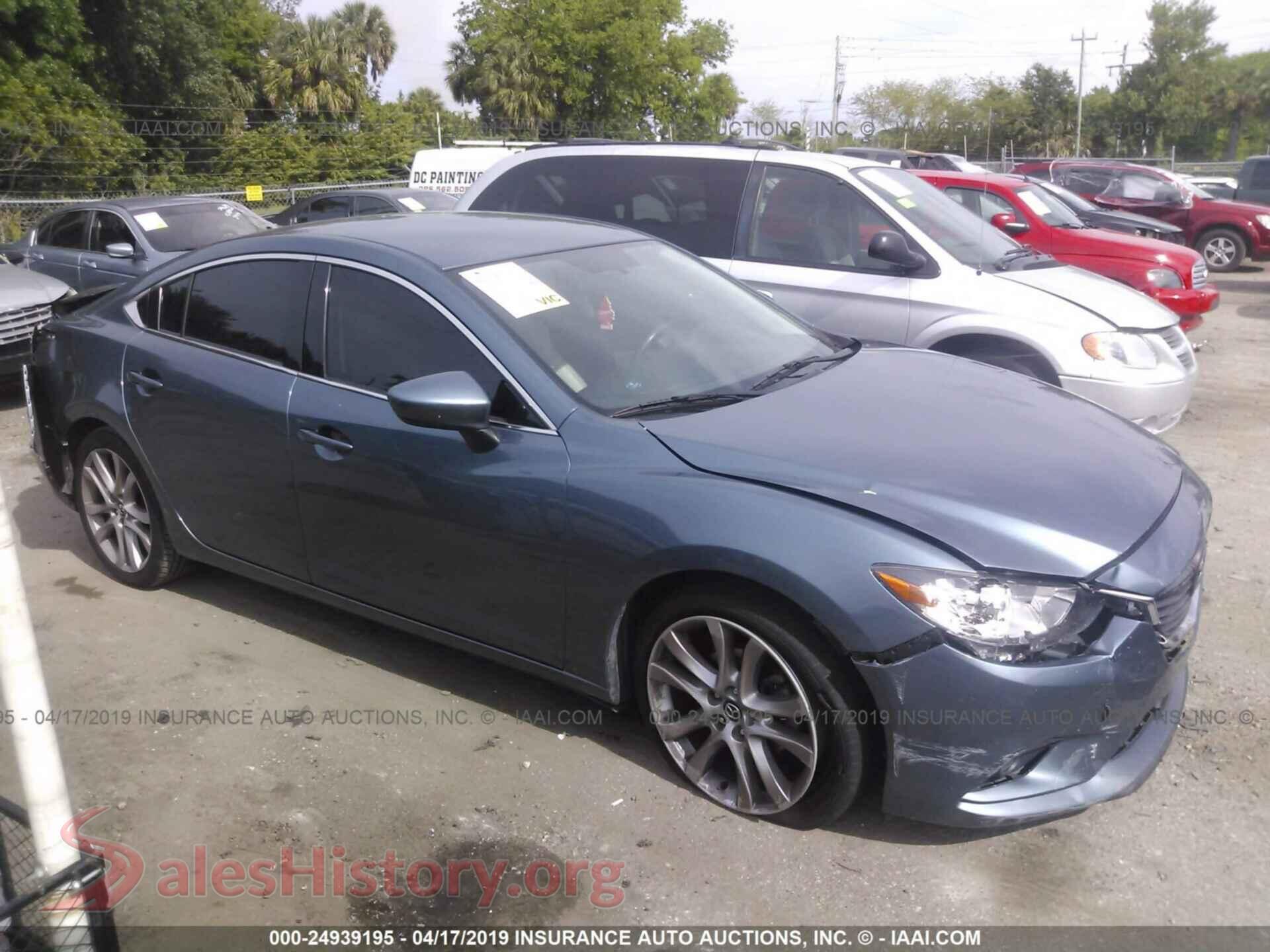 2014 MAZDA 6 — VIN JM1GJ1V6XE1132375