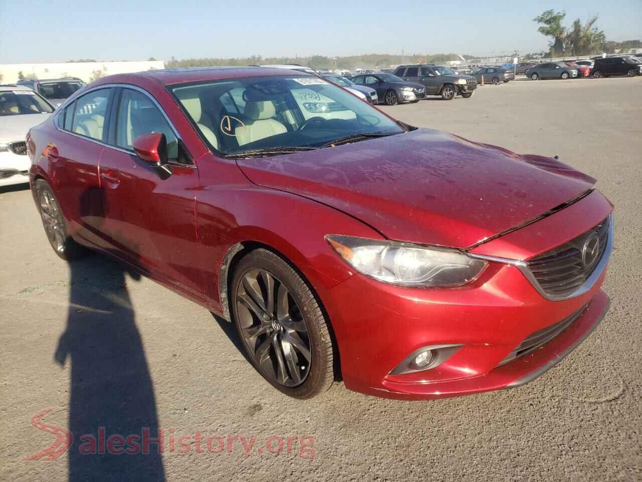 2015 MAZDA 6 — VIN JM1GJ1W50F1187957