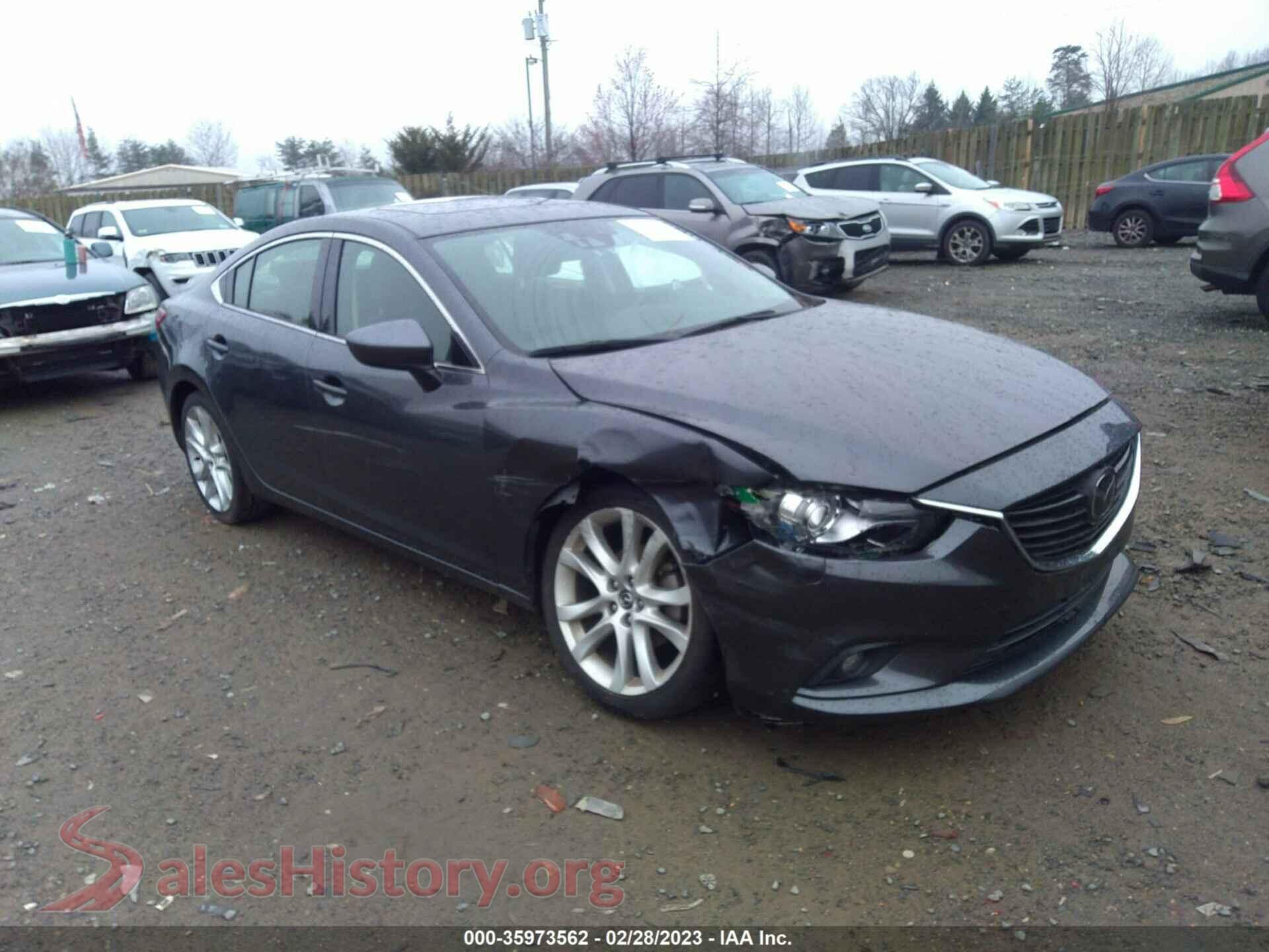 2015 MAZDA MAZDA6 — VIN JM1GJ1W51F1189247