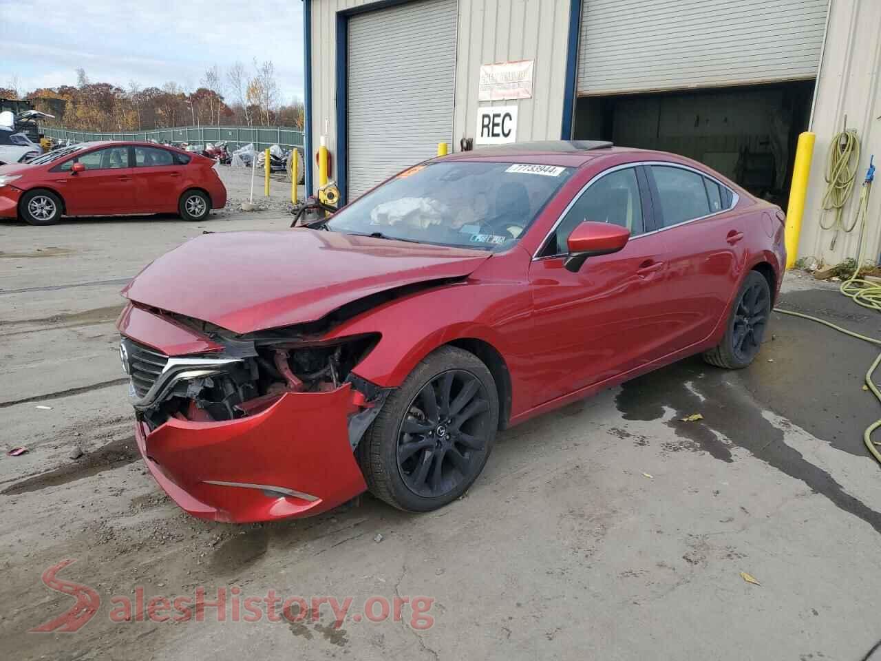 2016 MAZDA 6 — VIN JM1GJ1W52G1451505