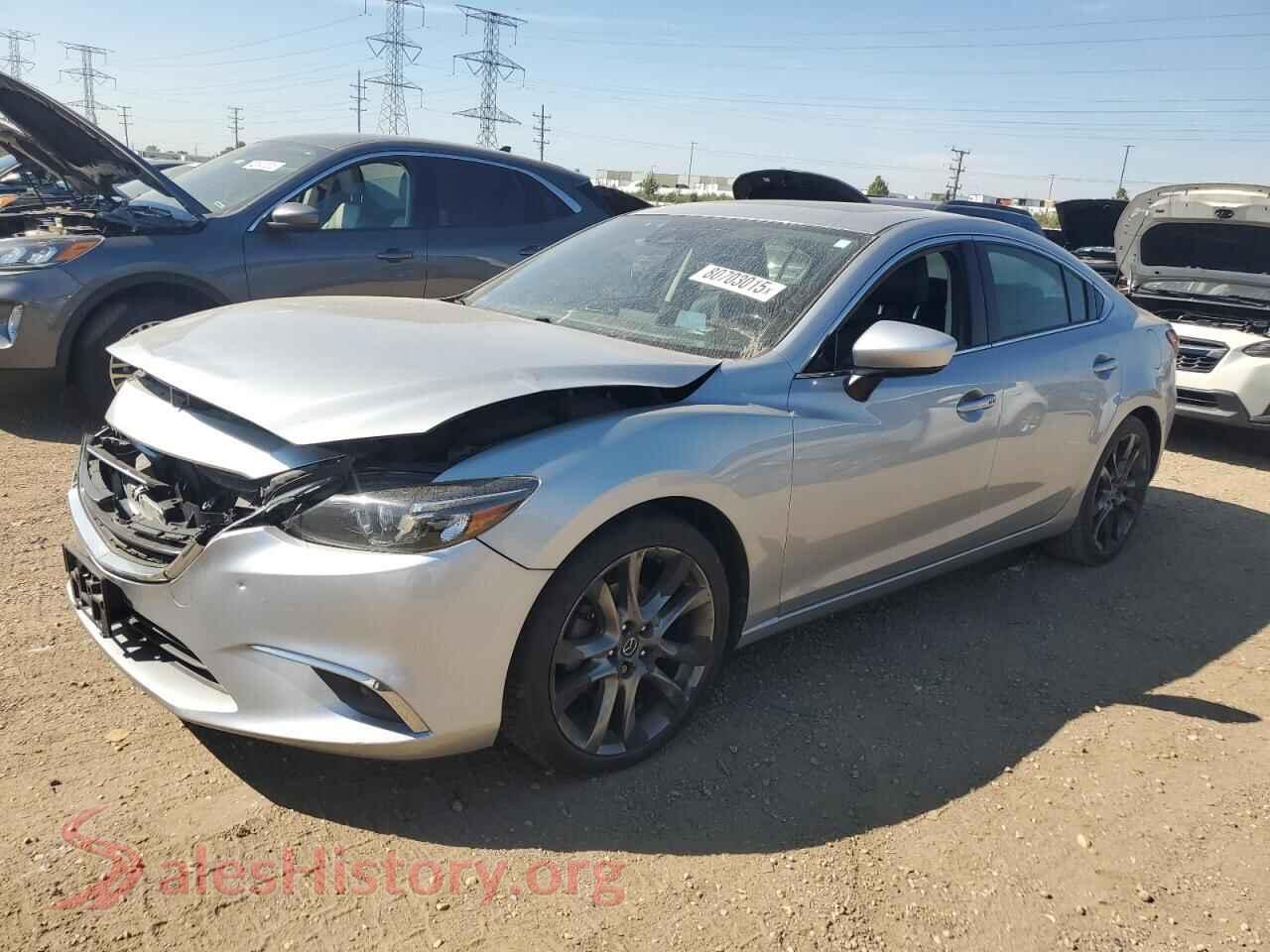 2016 MAZDA 6 — VIN JM1GJ1W53G1485629
