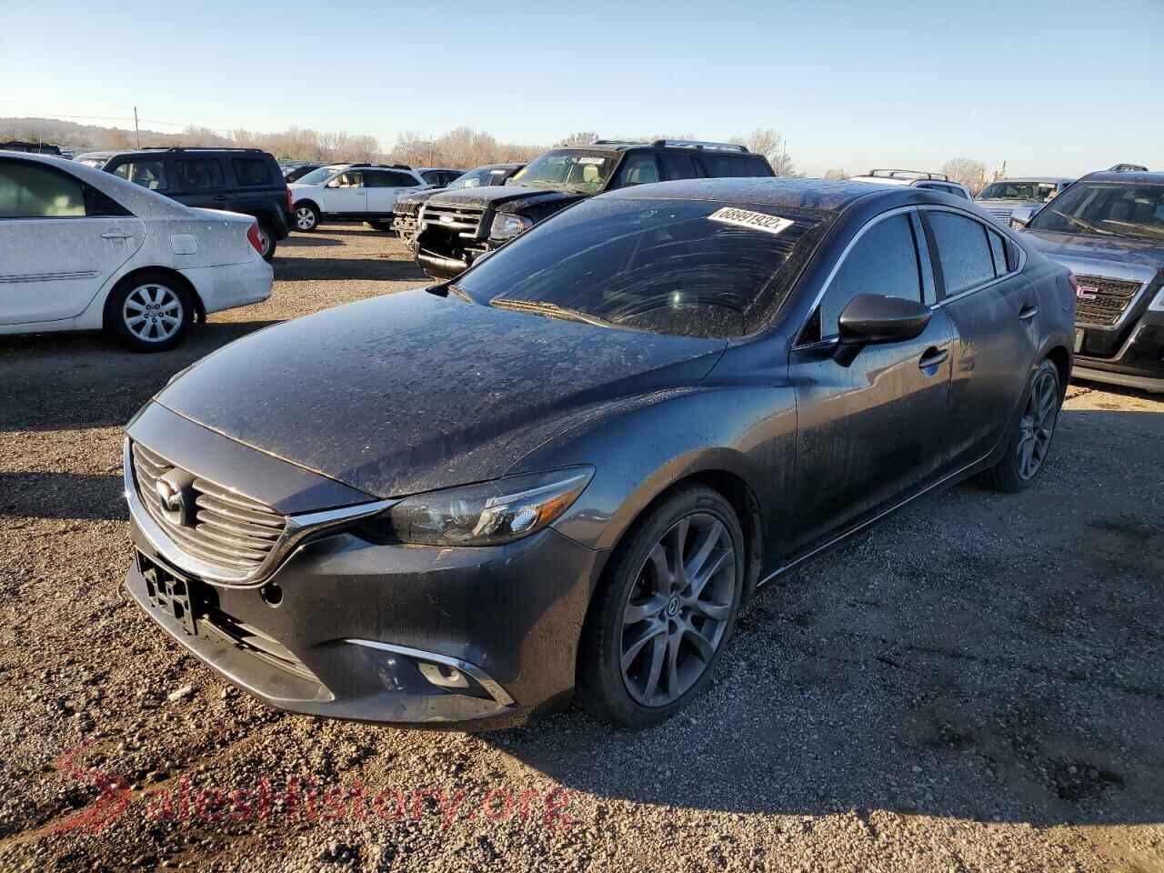 2016 MAZDA 6 — VIN JM1GJ1W57G1419357