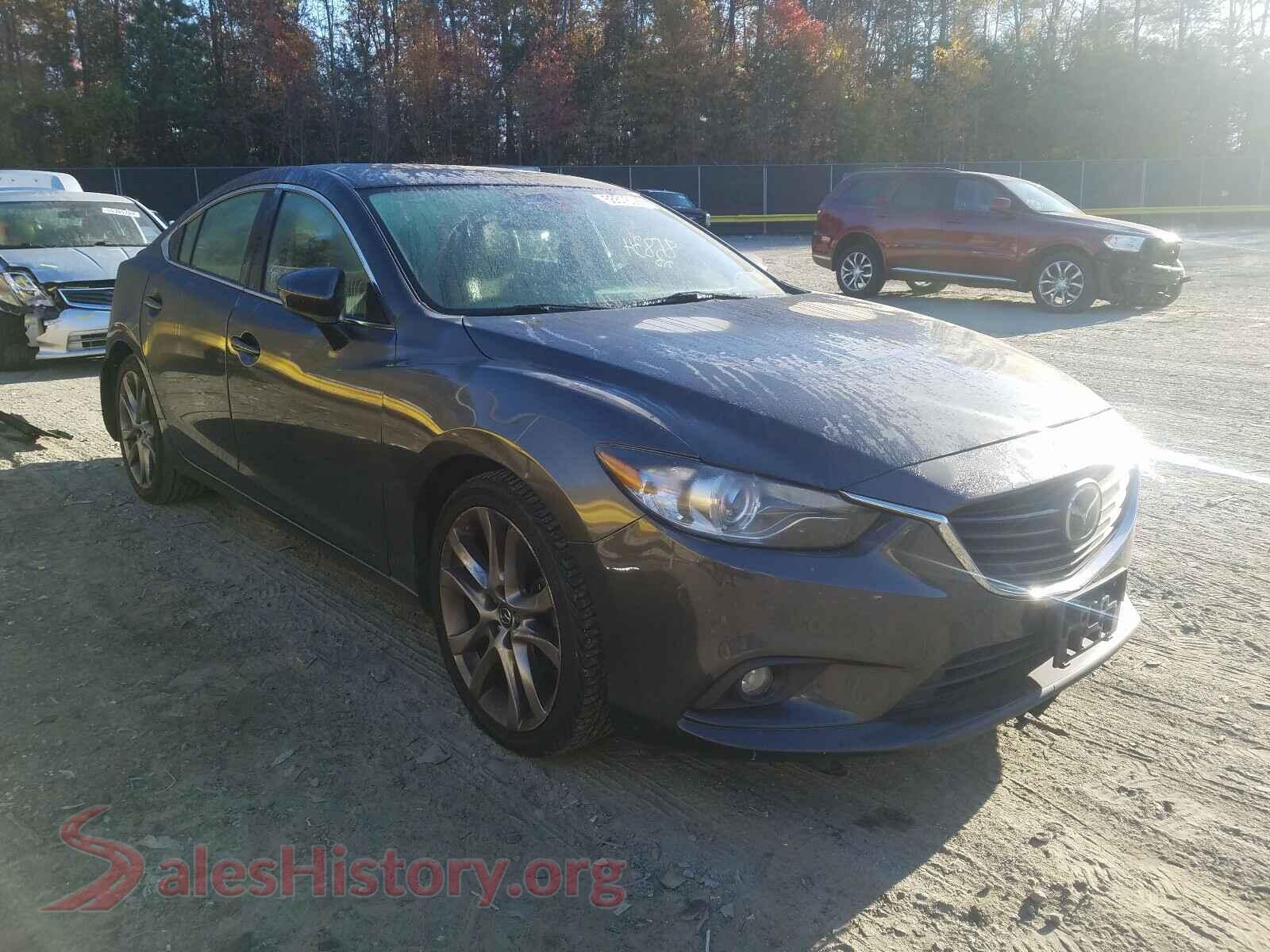 2014 MAZDA 6 — VIN JM1GJ1W61E1121859