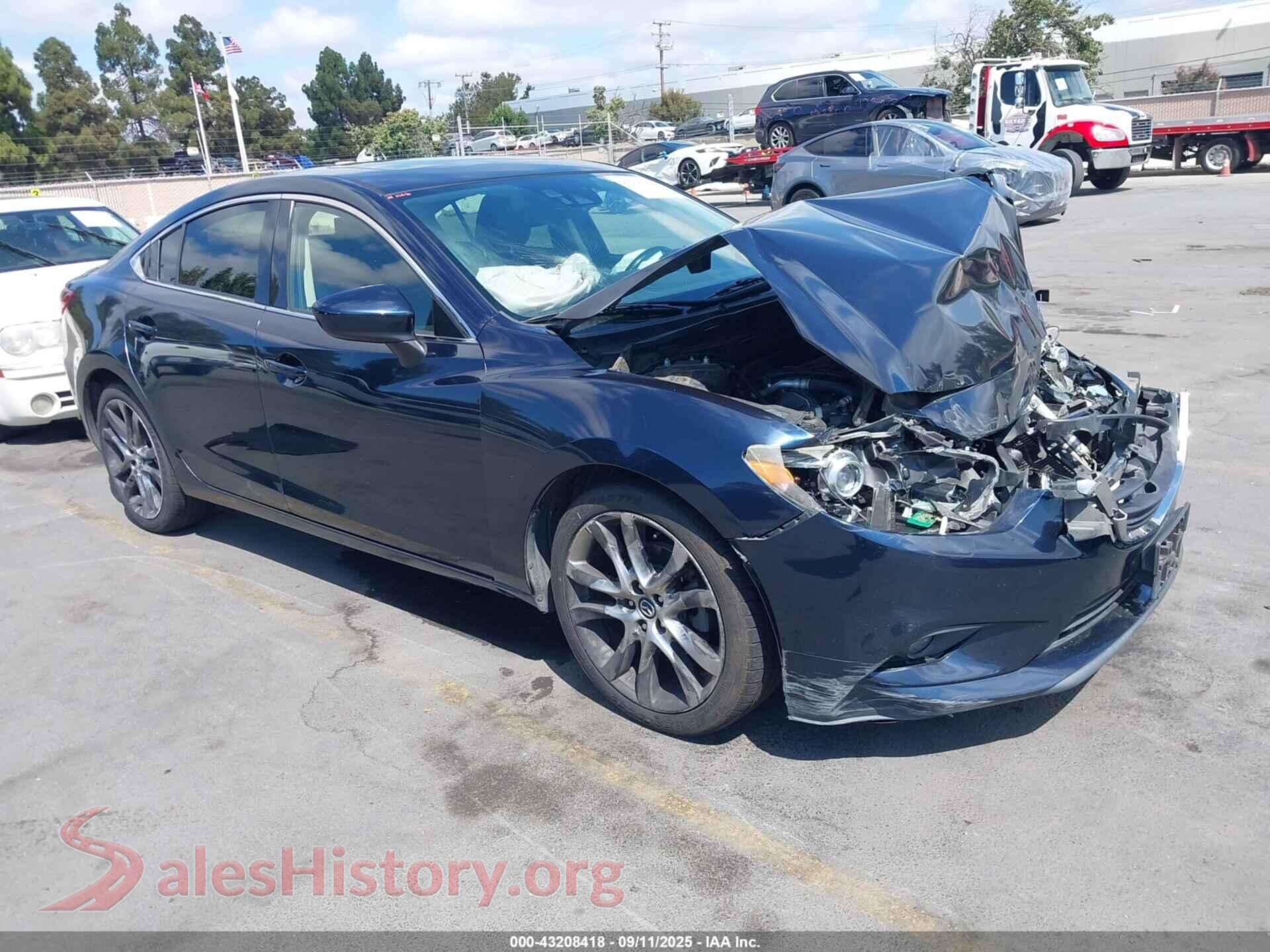 2015 MAZDA MAZDA6 — VIN JM1GJ1W63F1174029