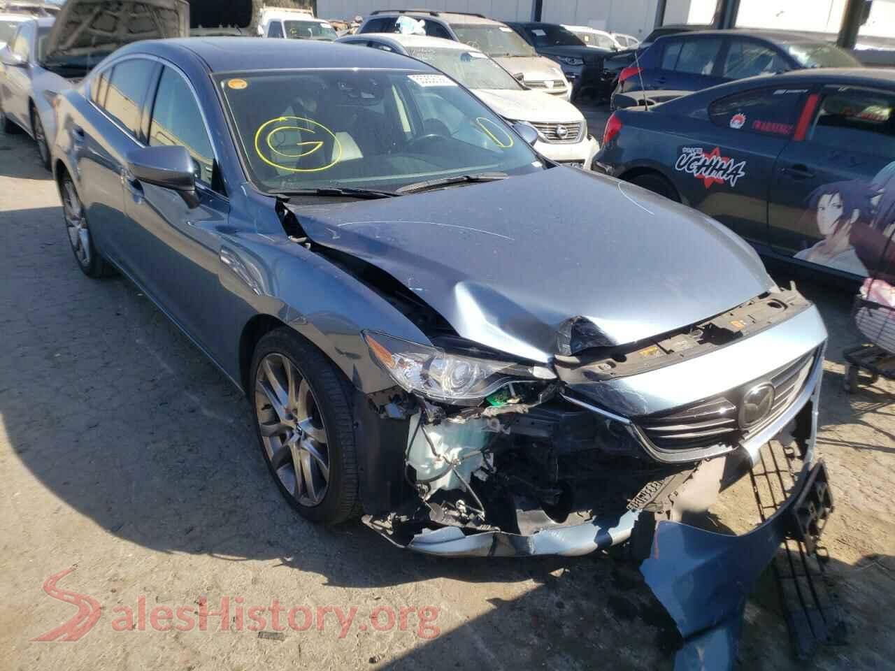 2014 MAZDA 6 — VIN JM1GJ1W65E1158607