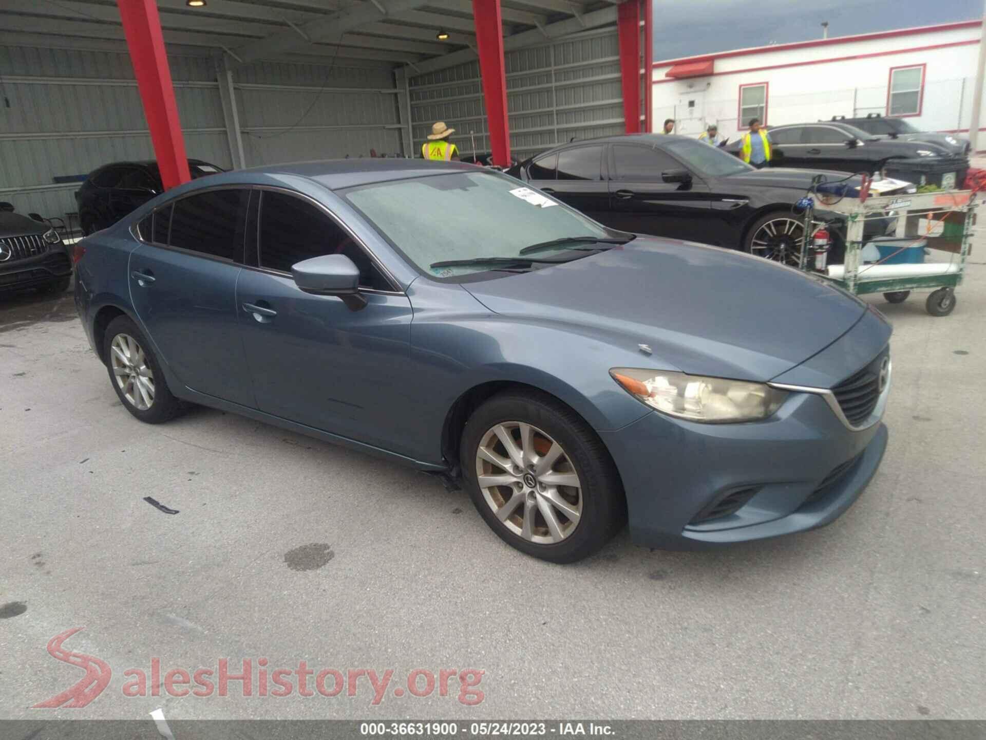 2017 MAZDA MAZDA6 — VIN JM1GL1U54H1108449