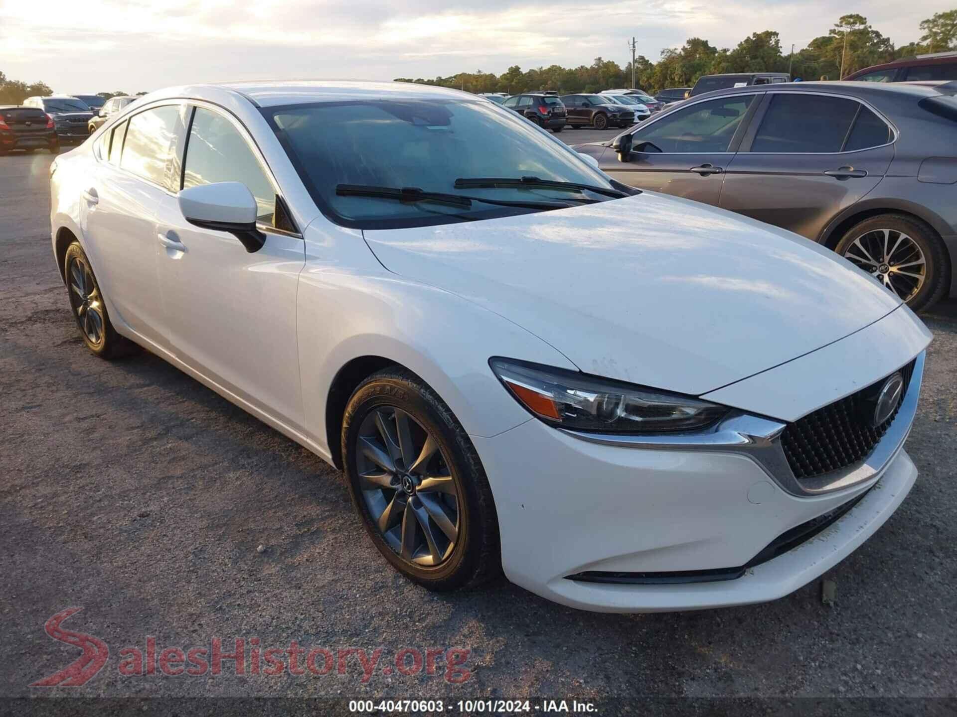 2020 MAZDA MAZDA6 — VIN JM1GL1UM2L1515623