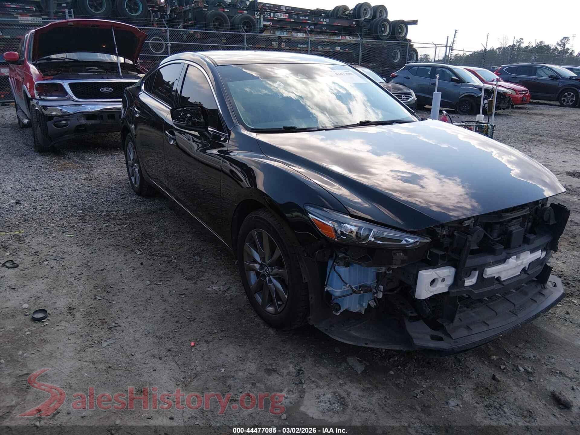 2021 MAZDA MAZDA6 — VIN JM1GL1UMXM1604339
