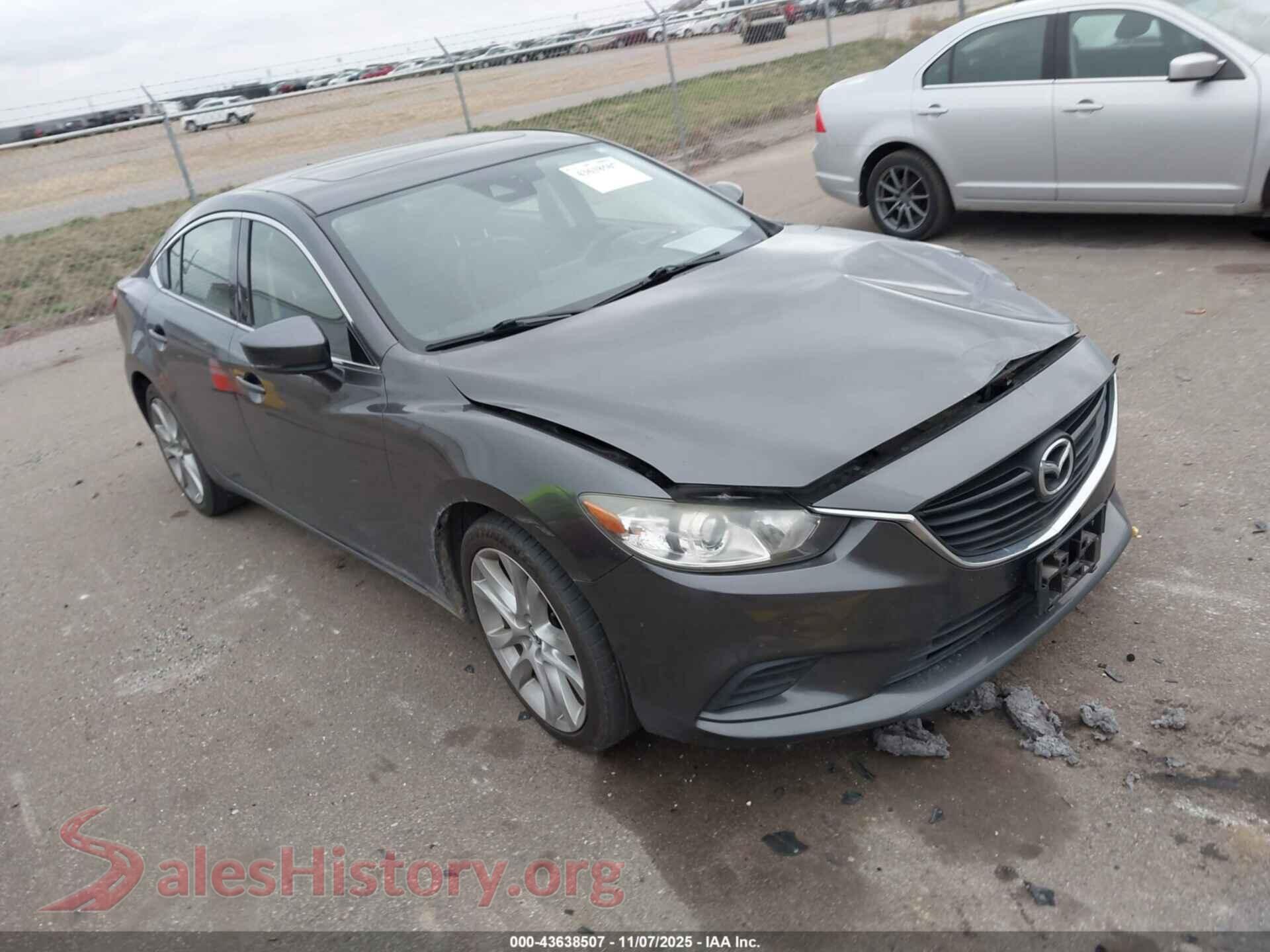 2017 MAZDA MAZDA6 — VIN JM1GL1V52H1138807