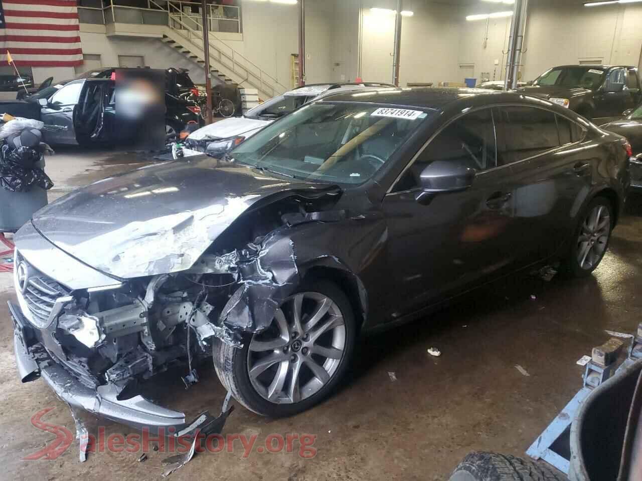 2017 MAZDA 6 — VIN JM1GL1V54H1134919