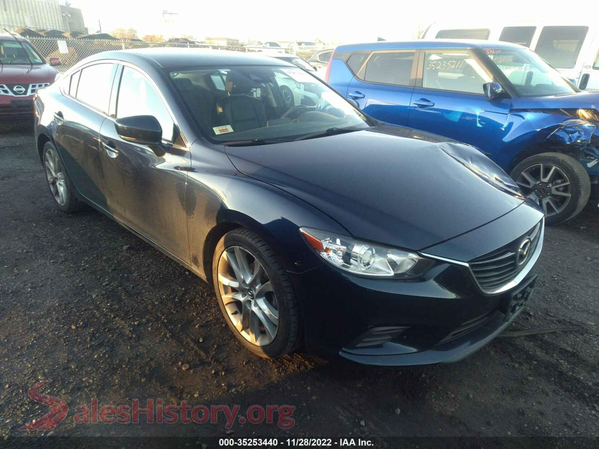 2017 MAZDA MAZDA6 — VIN JM1GL1V59H1103147