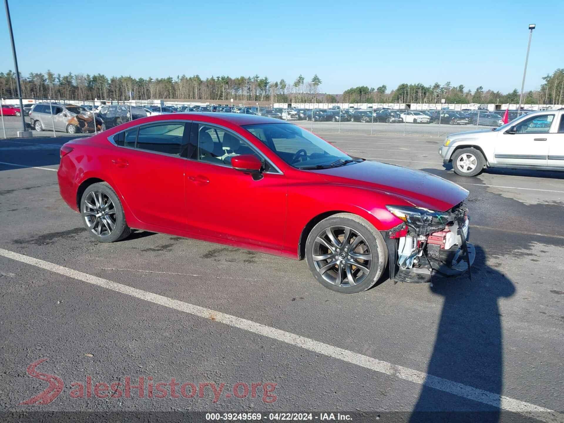 2017 MAZDA MAZDA6 — VIN JM1GL1W53H1144162