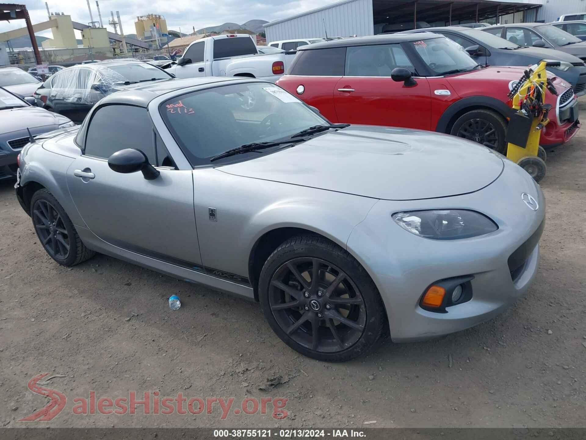 2014 MAZDA MX-5 MIATA — VIN JM1NC2MF7E0234179