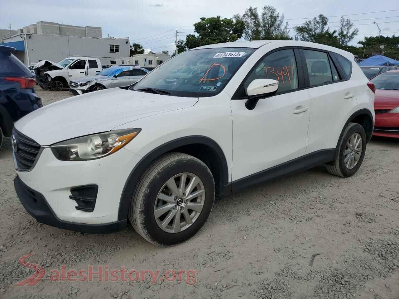 2016 MAZDA CX-5 — VIN JM3KE4BY2G0705968