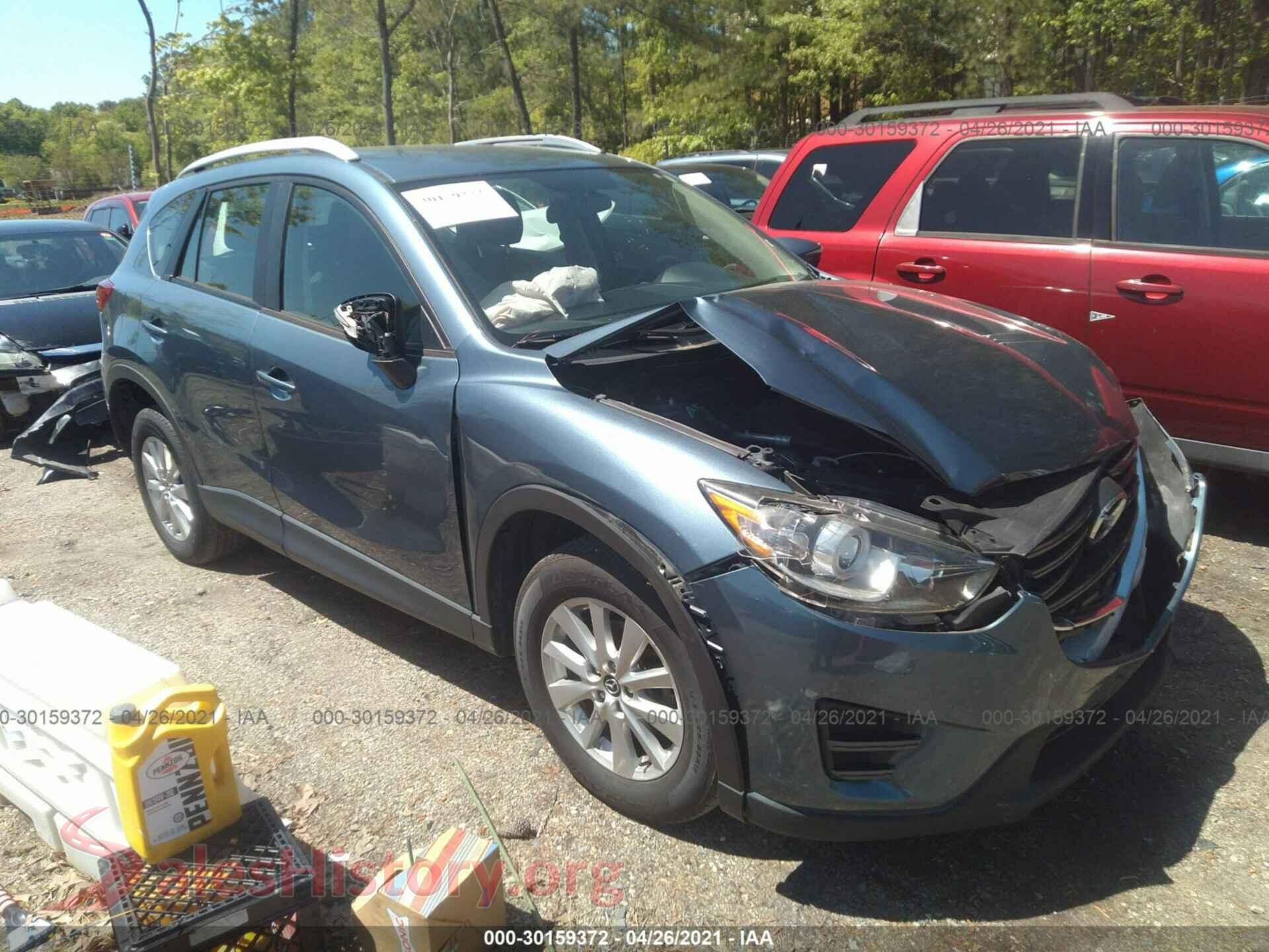 2016 MAZDA CX-5 — VIN JM3KE4BY4G0739524
