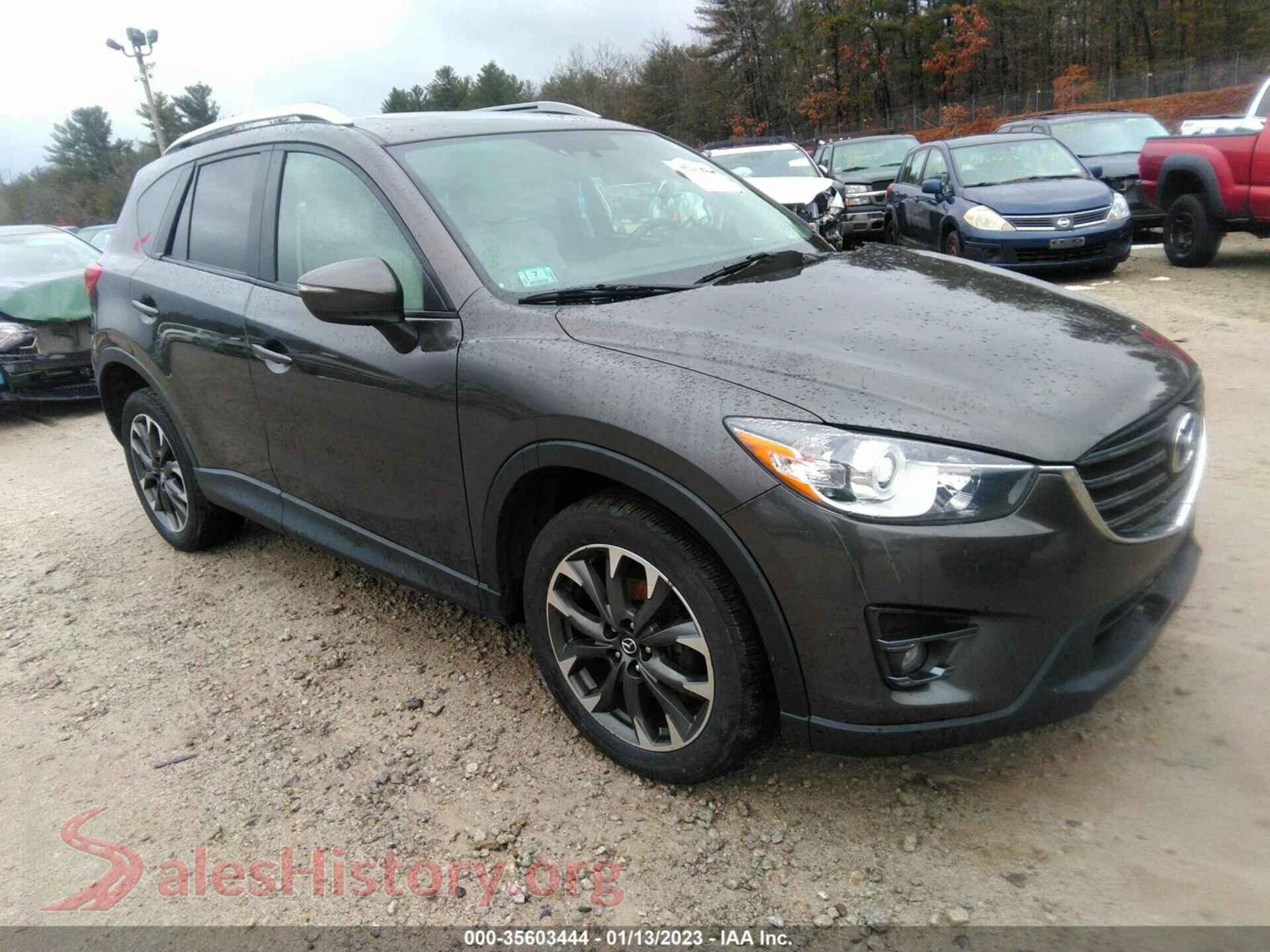 2016 MAZDA CX-5 — VIN JM3KE4DY5G0803681