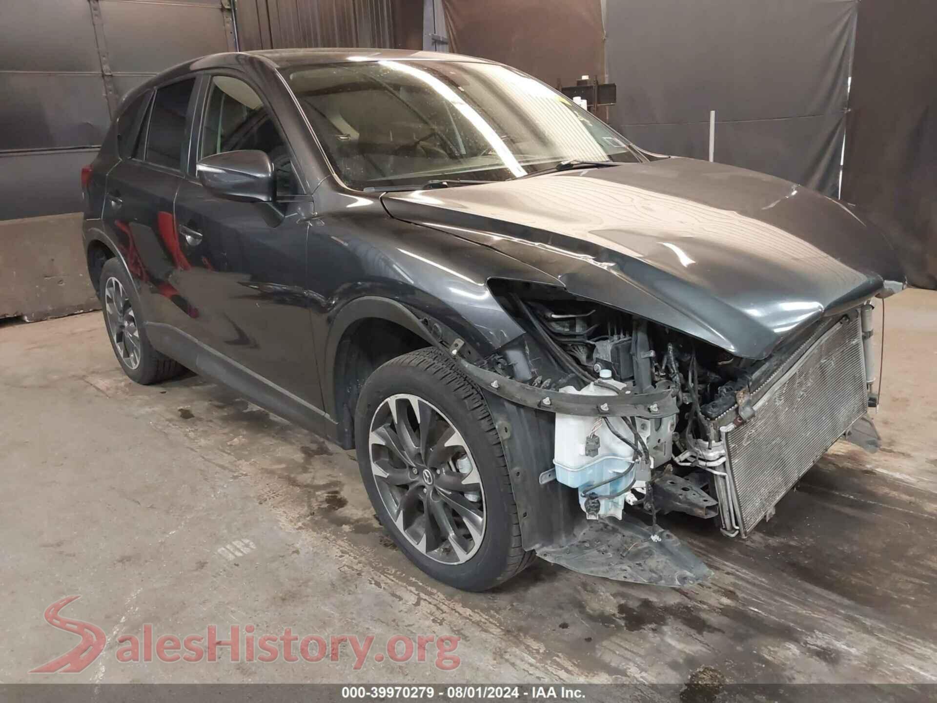 2016 MAZDA CX-5 — VIN JM3KE4DY7G0628494