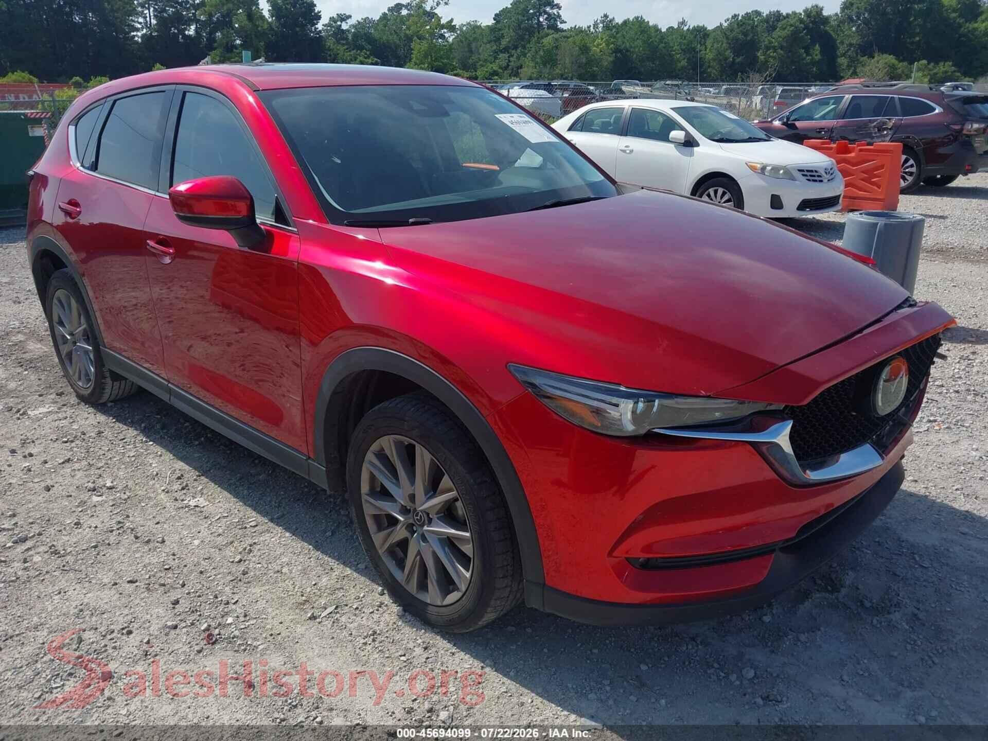 2021 MAZDA CX-5 — VIN JM3KFADM1M0476684