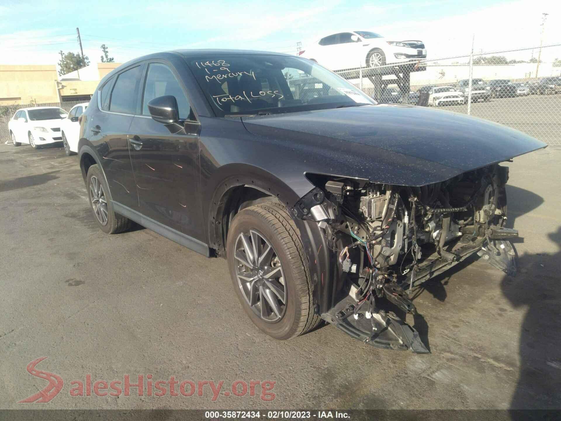 2018 MAZDA CX-5 — VIN JM3KFADM3J1372218