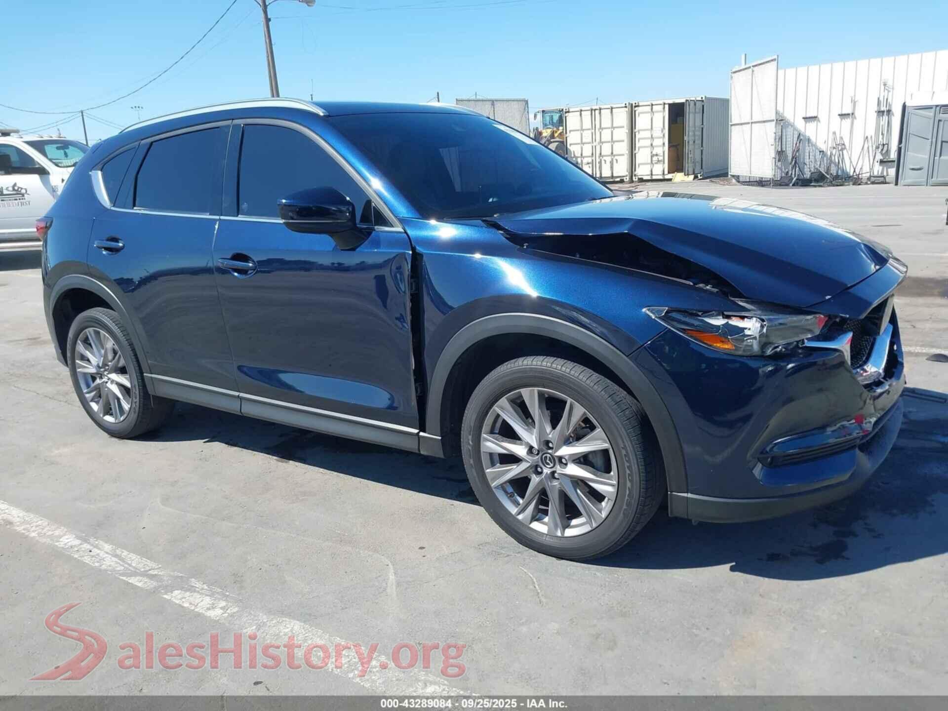 2021 MAZDA CX-5 — VIN JM3KFBAY6M0424738