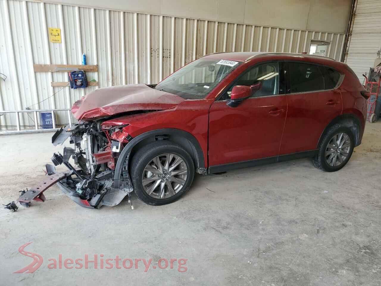 2021 MAZDA CX-5 — VIN JM3KFBAY7M0410704