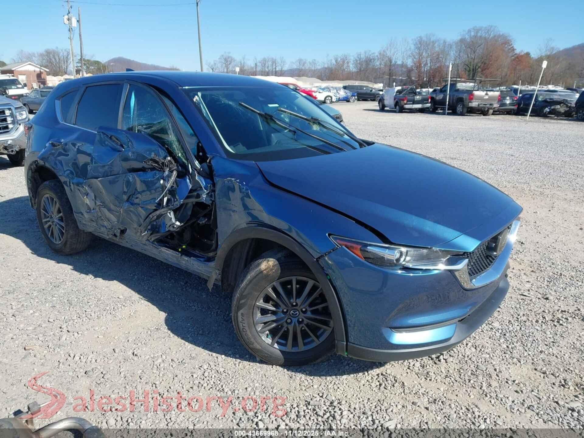 2021 MAZDA CX-5 — VIN JM3KFBBM9M1322226