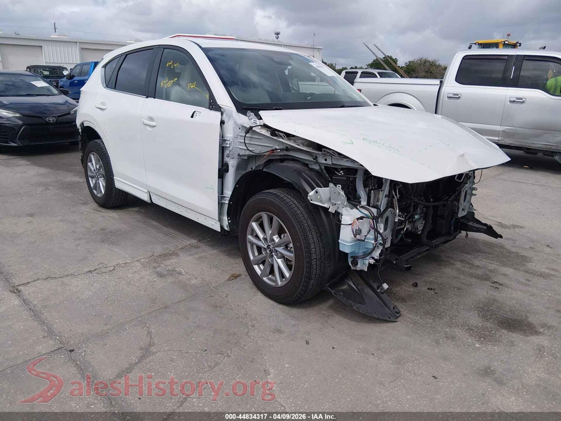 2025 MAZDA CX-5 — VIN JM3KFBCL1S0604806