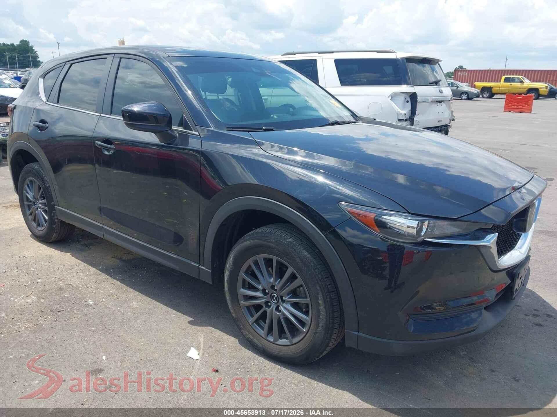 2021 MAZDA CX-5 — VIN JM3KFBCM0M0396140
