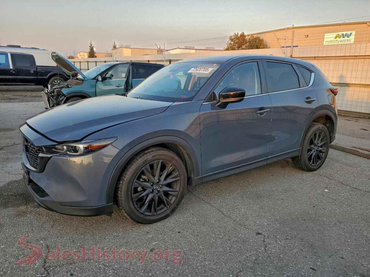 2022 MAZDA CX-5 PREFE — VIN JM3KFBCM4N0575444