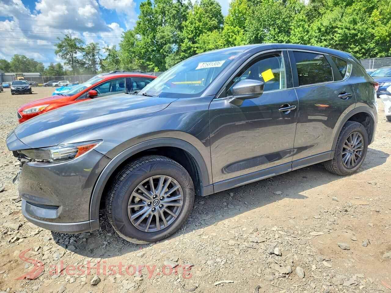 2021 MAZDA CX-5 — VIN JM3KFBCM5M0450838