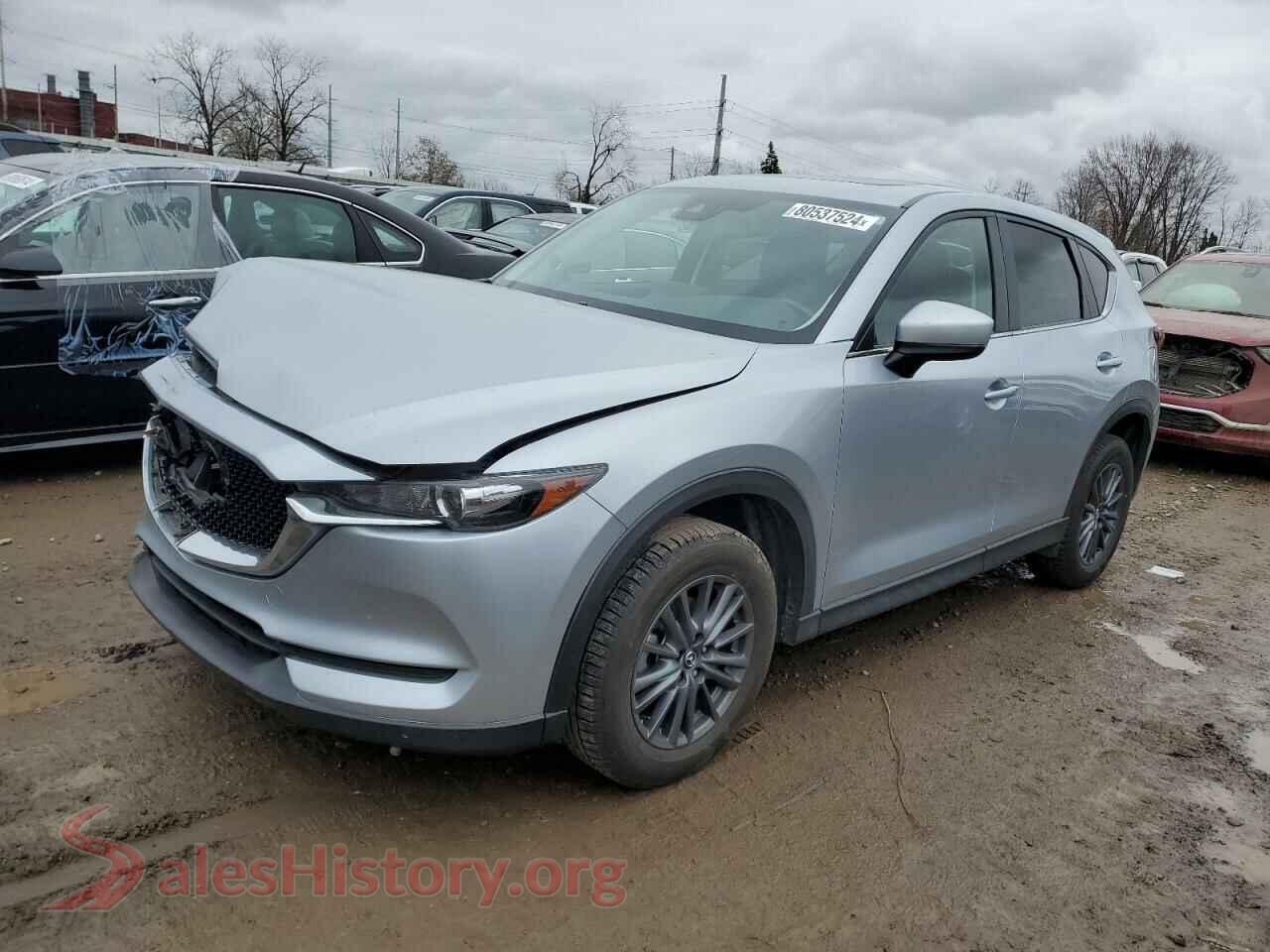 2021 MAZDA CX-5 — VIN JM3KFBCM7M1474827