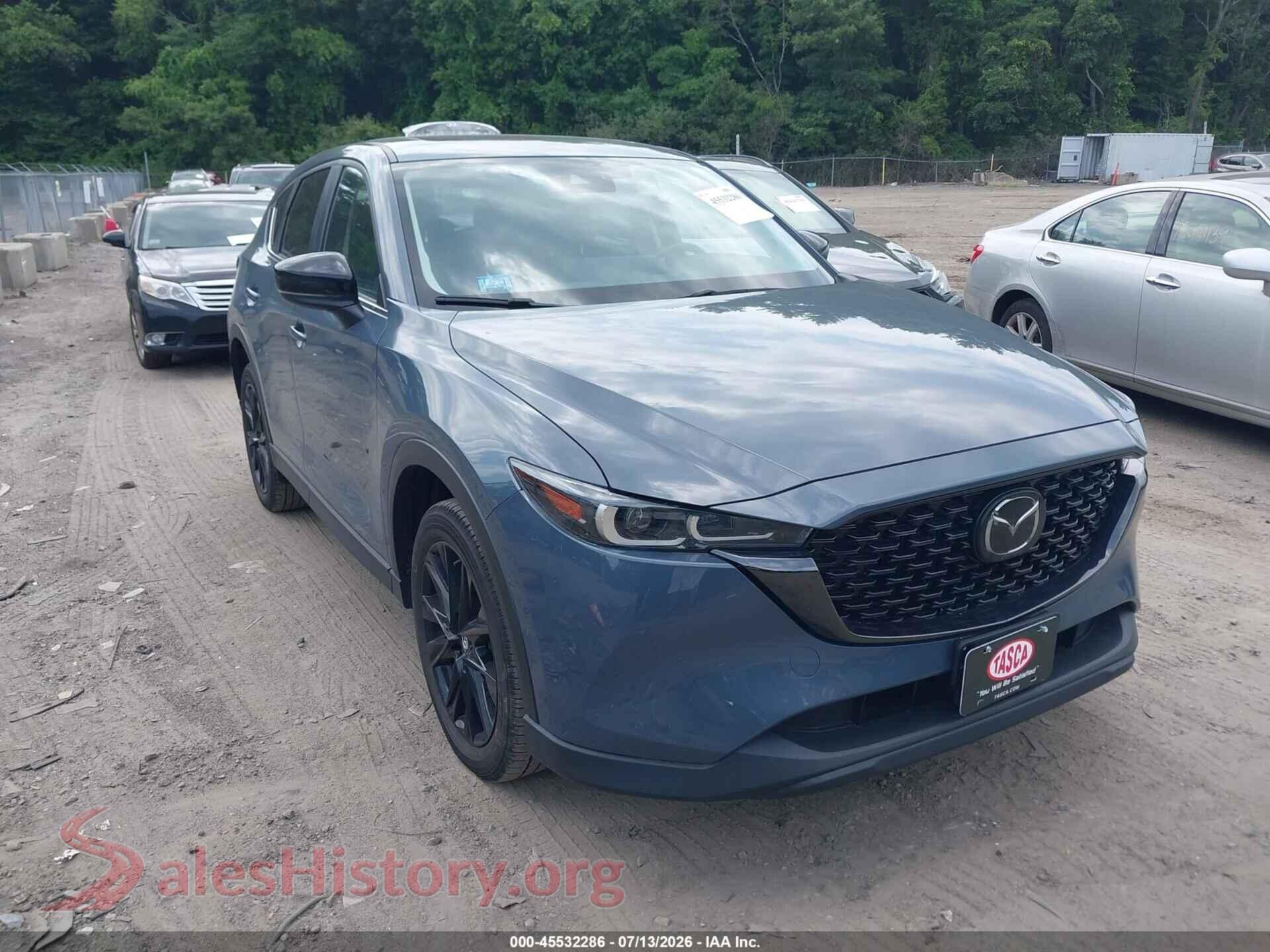 2022 MAZDA CX-5 — VIN JM3KFBCM7N0614768