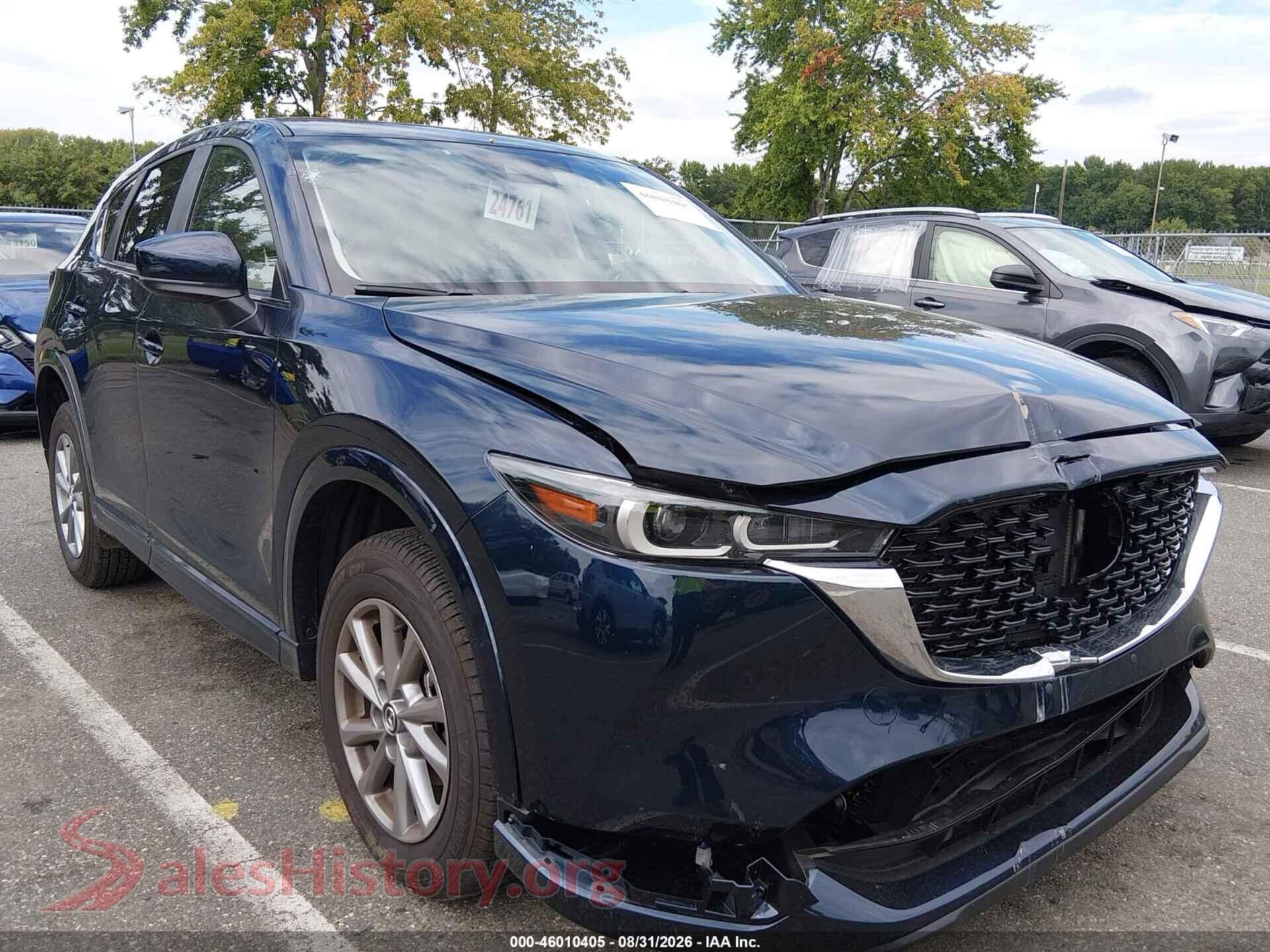 2025 MAZDA CX-5 — VIN JM3KFBCM7S0697341