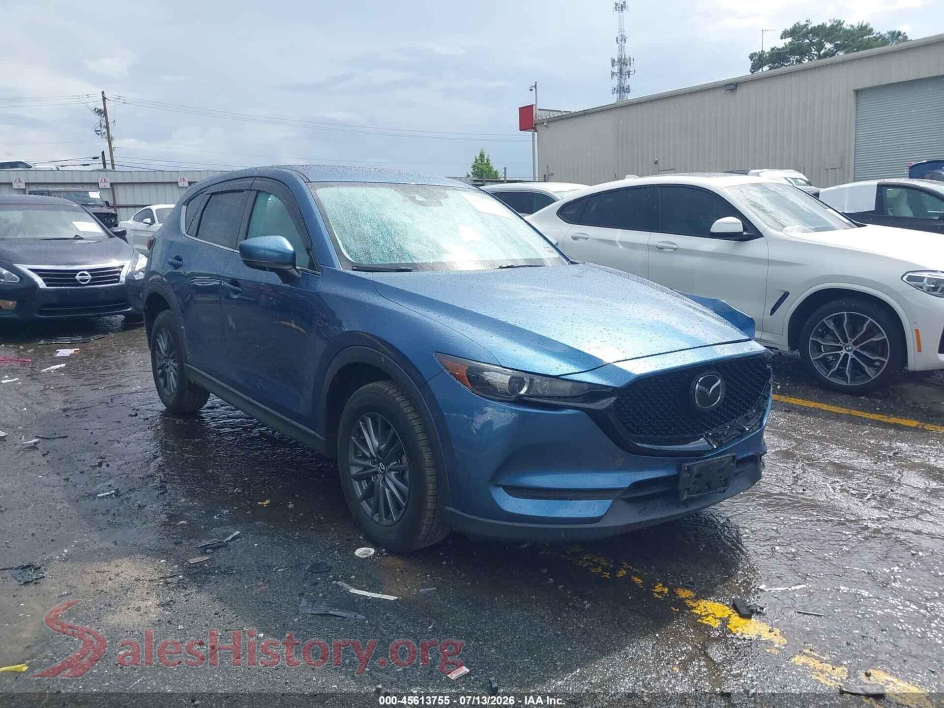 2021 MAZDA CX-5 — VIN JM3KFBCM8M0363421