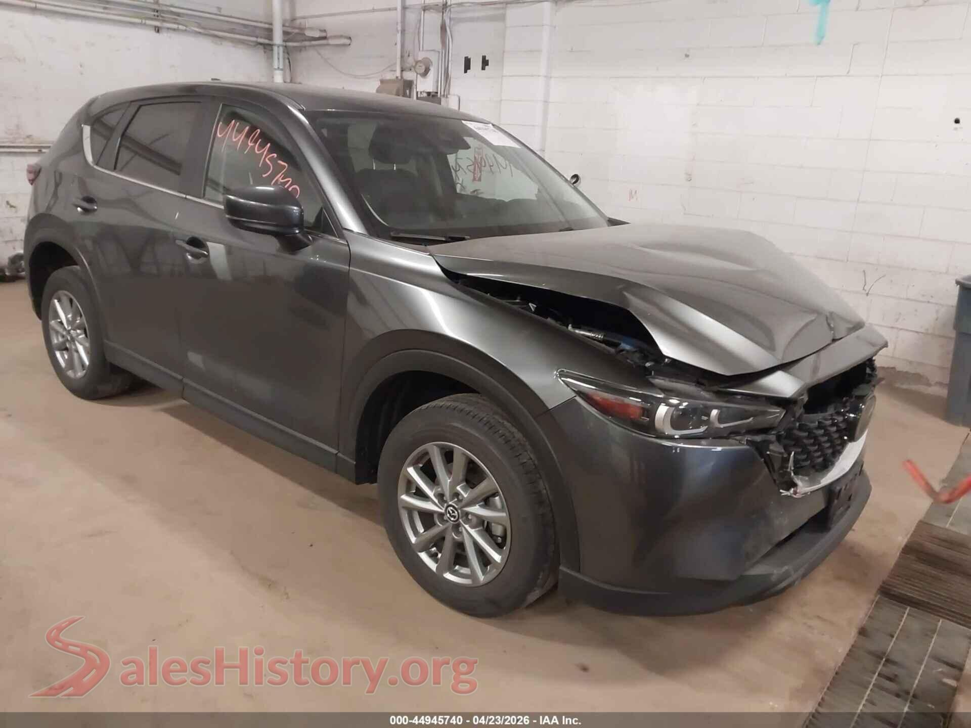 2022 MAZDA CX-5 — VIN JM3KFBCM9N0634844