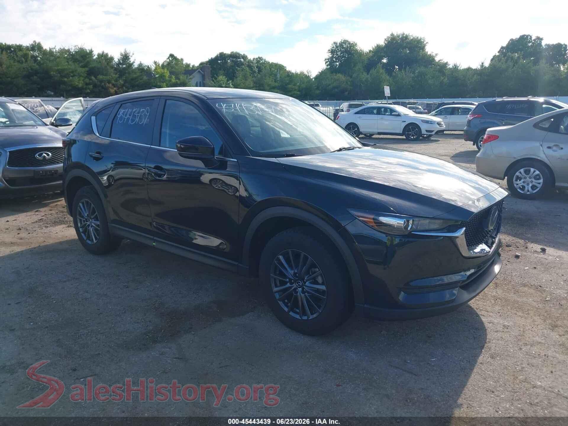 2021 MAZDA CX-5 — VIN JM3KFBCMXM0492809