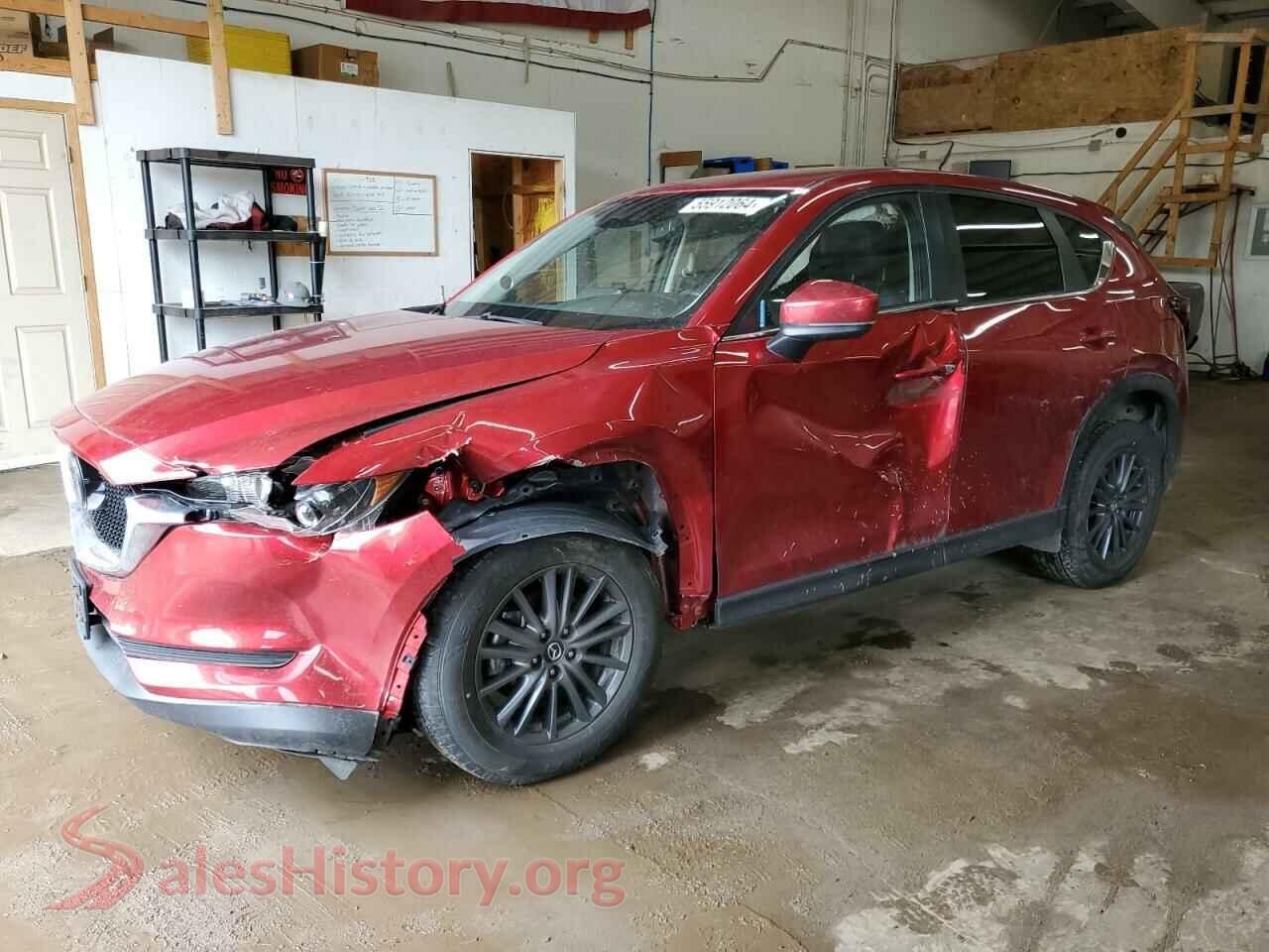 2021 MAZDA CX-5 — VIN JM3KFBCMXM1474658