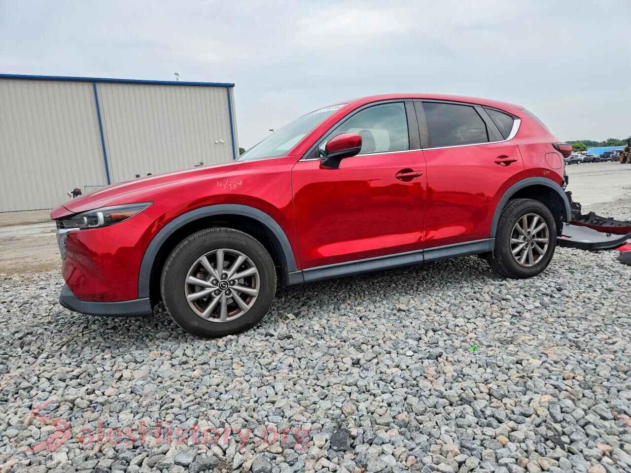 2022 MAZDA CX-5 — VIN JM3KFBCMXN0581751
