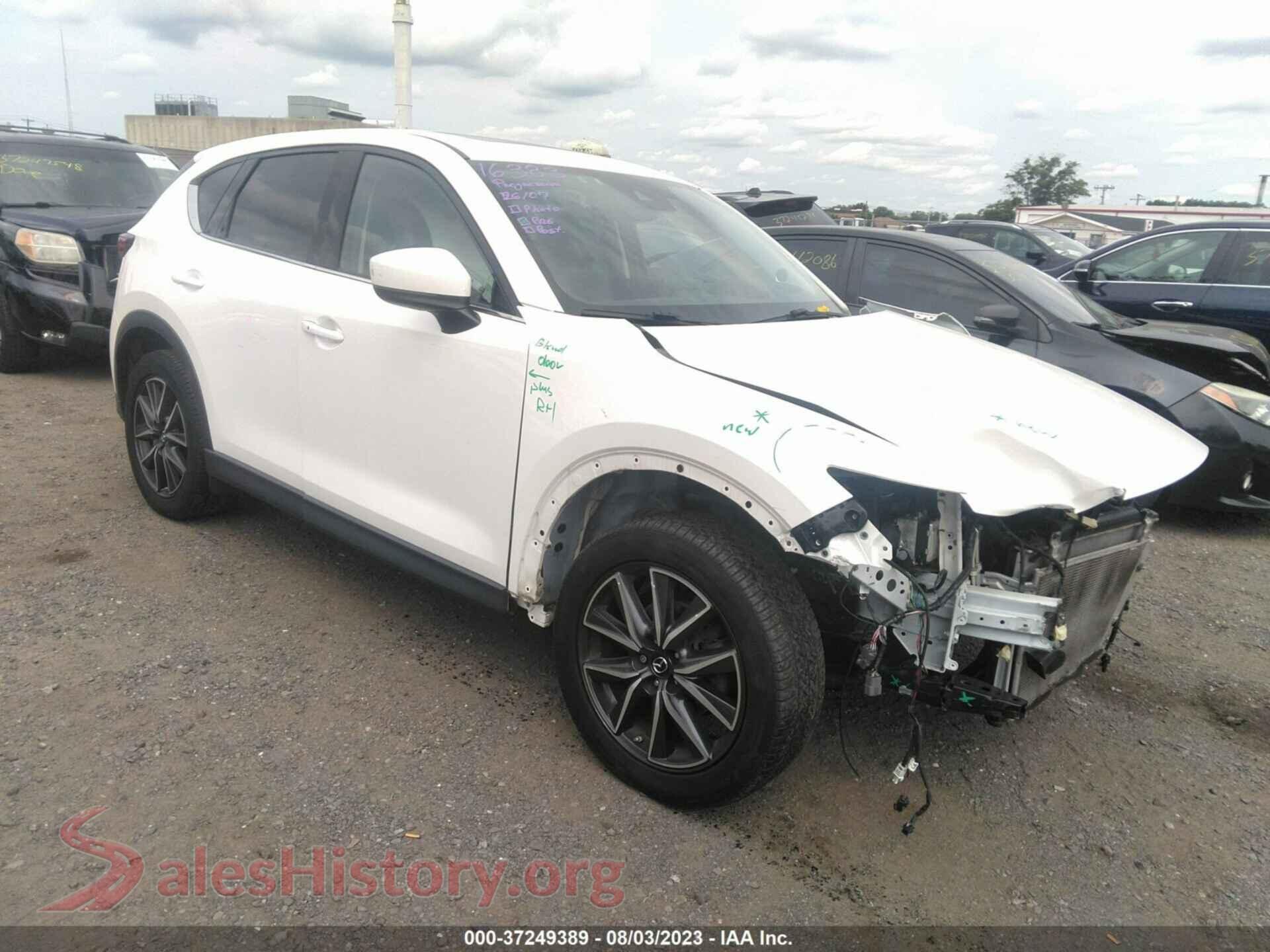 2017 MAZDA CX-5 — VIN JM3KFBDL7H0142744
