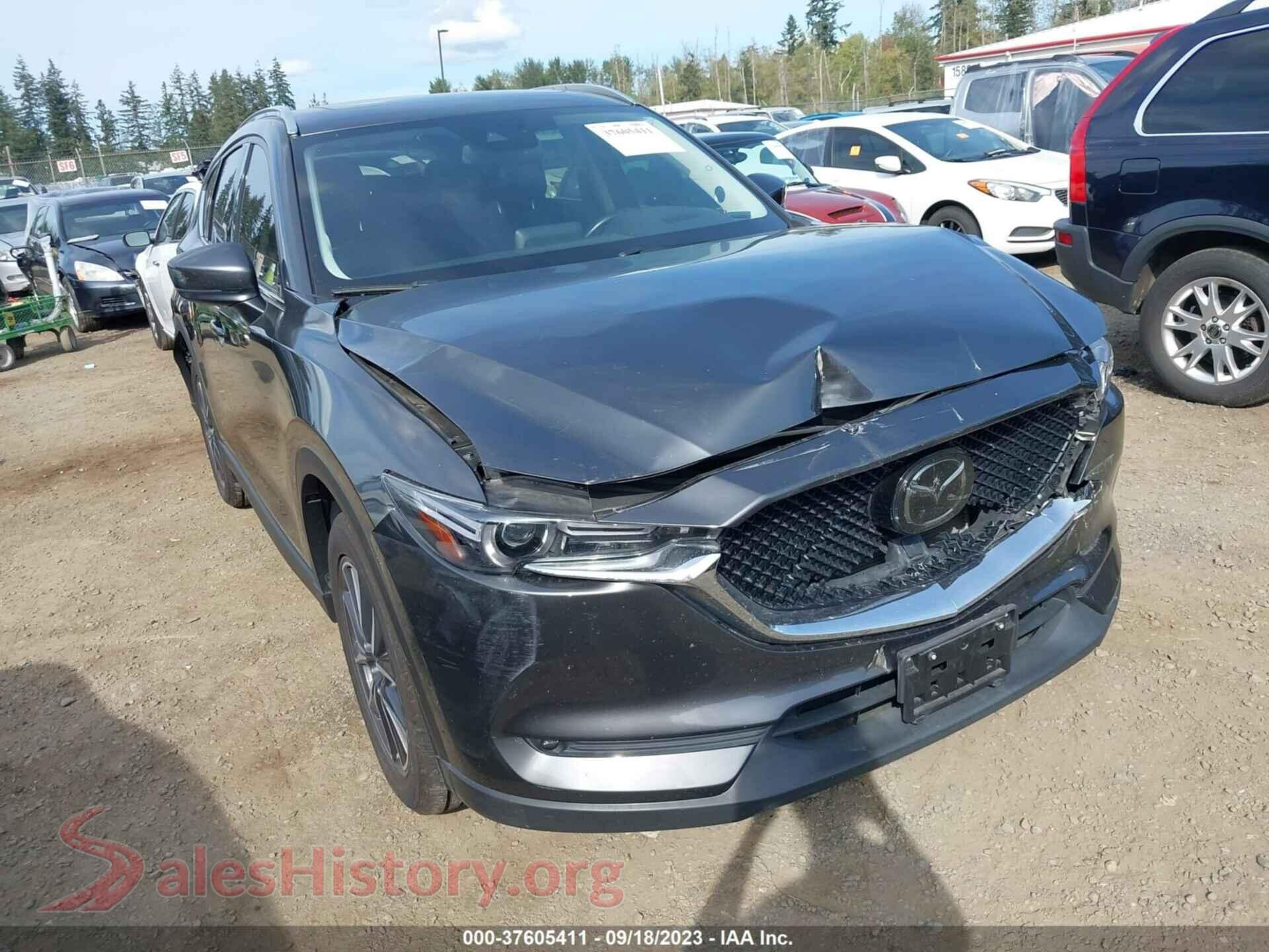 2018 MAZDA CX-5 — VIN JM3KFBDM0J0367098