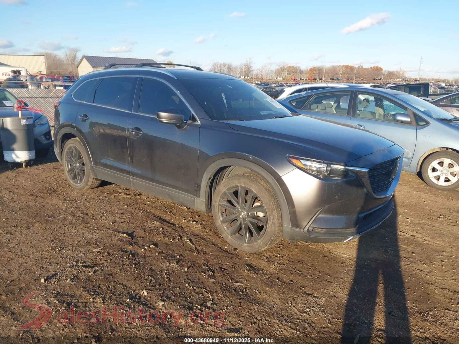 2022 MAZDA CX-9 — VIN JM3TCBAY2N0624109